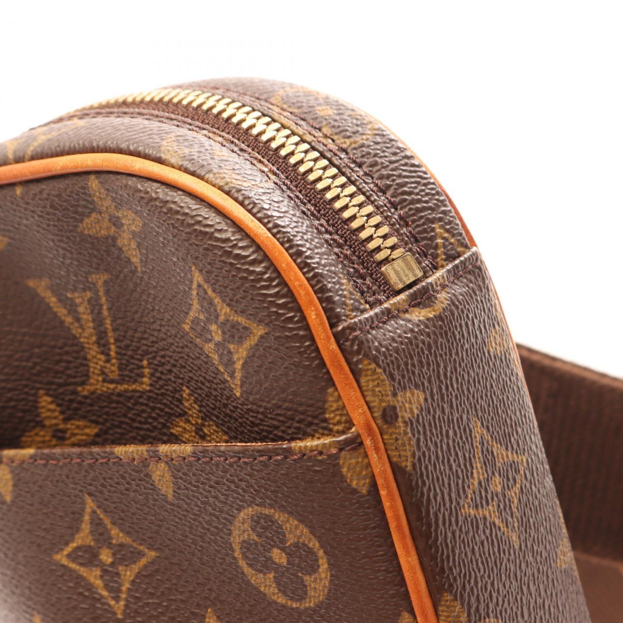 Louis Vuitton Brown Pvc Leather Fanny Pack Handbag (Pre-Owned)
