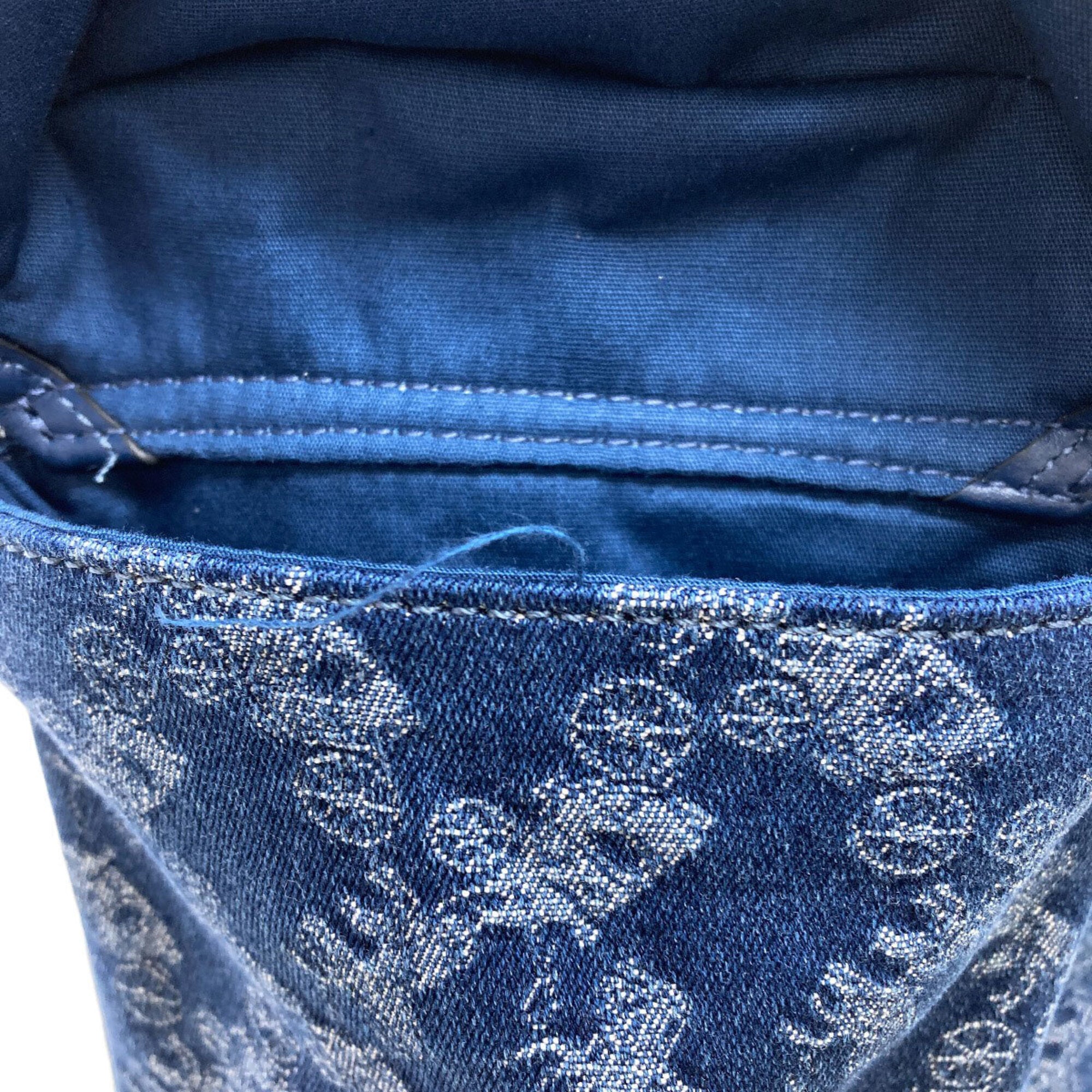 Coach Blue Denim Backpack (Pre-Owned)