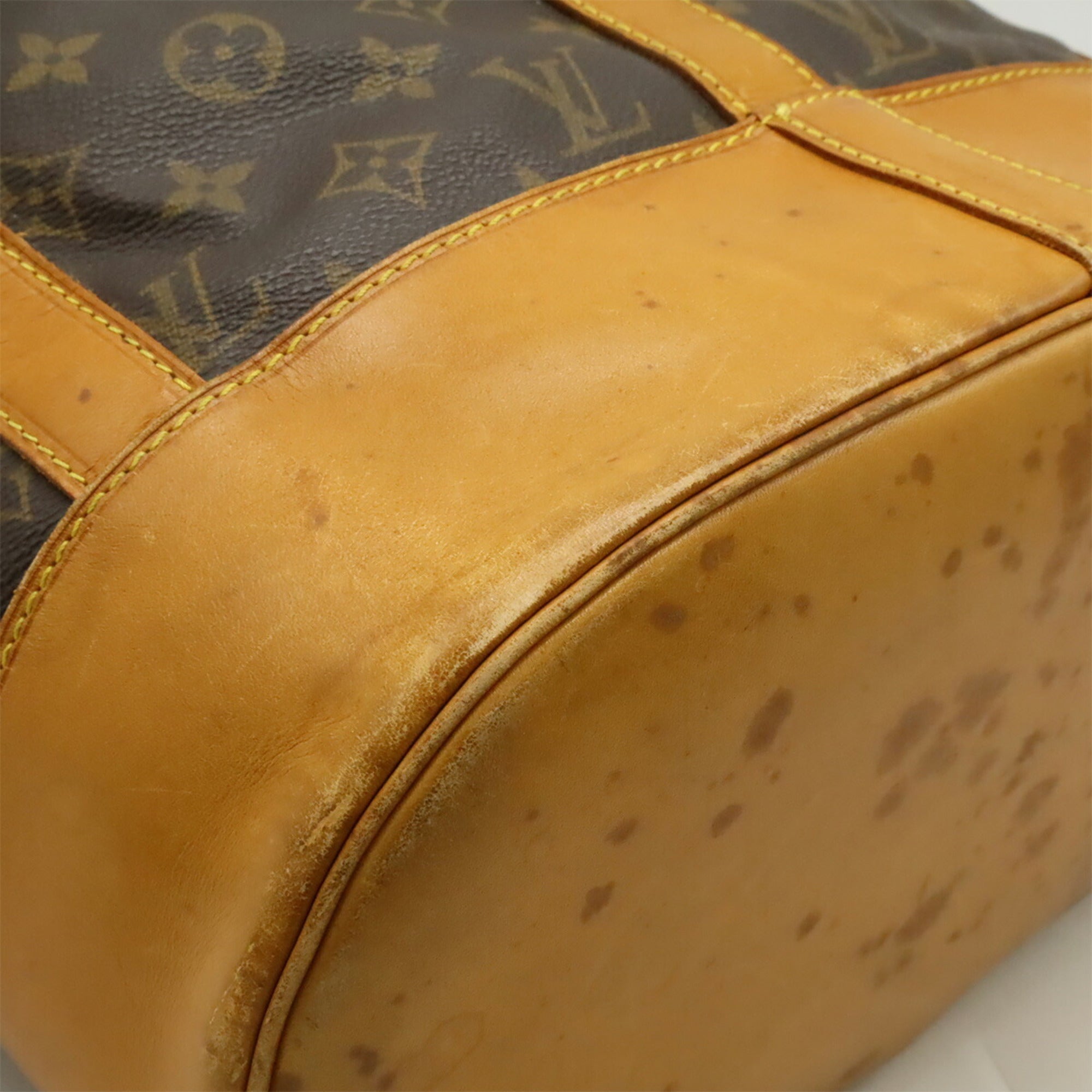 Louis Vuitton Brown Monogram Monogram Canvas Pvc Coated Canvas Shoulder Bag (Pre-Owned)