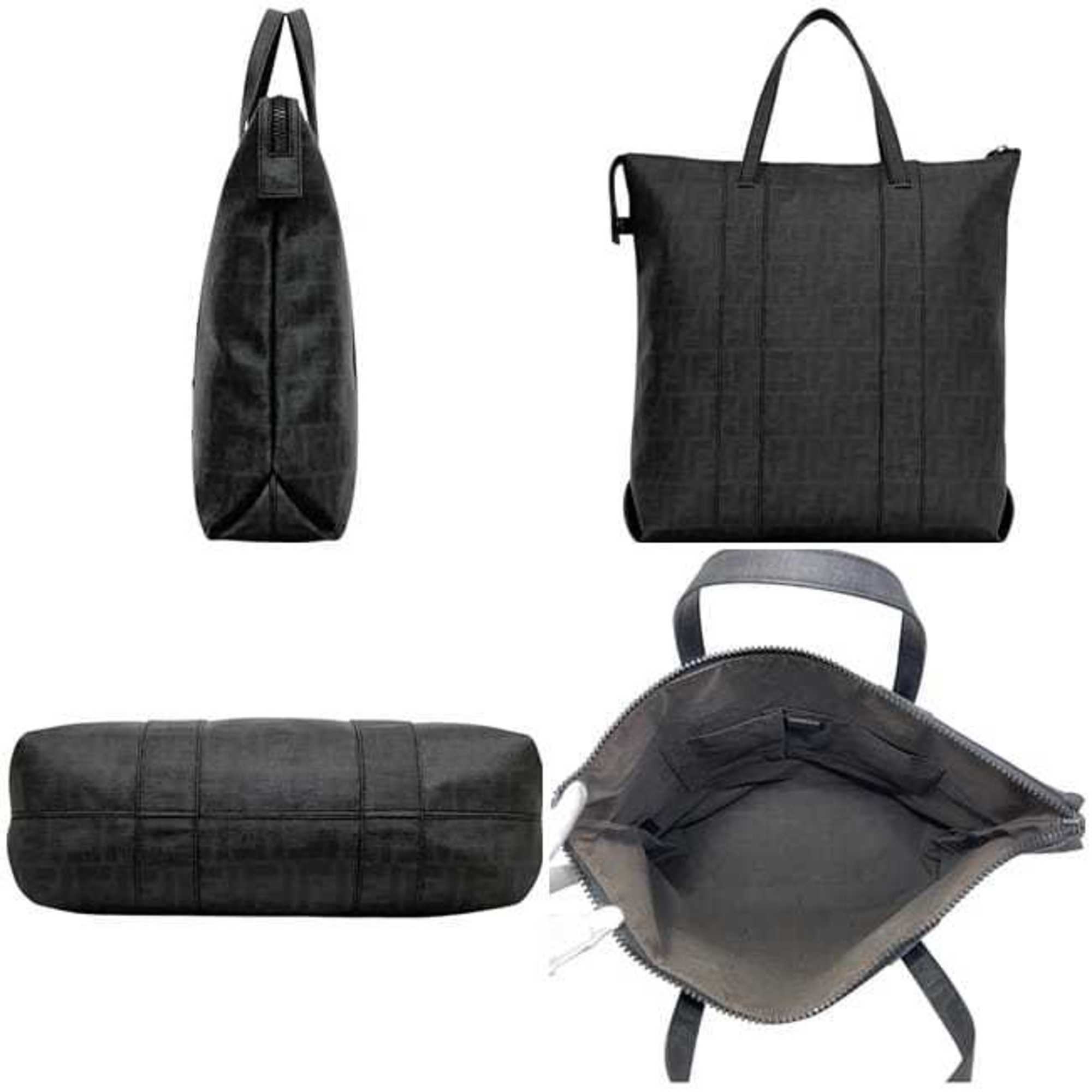 Fendi Black Zucchino Tote Bag (Pre-Owned)