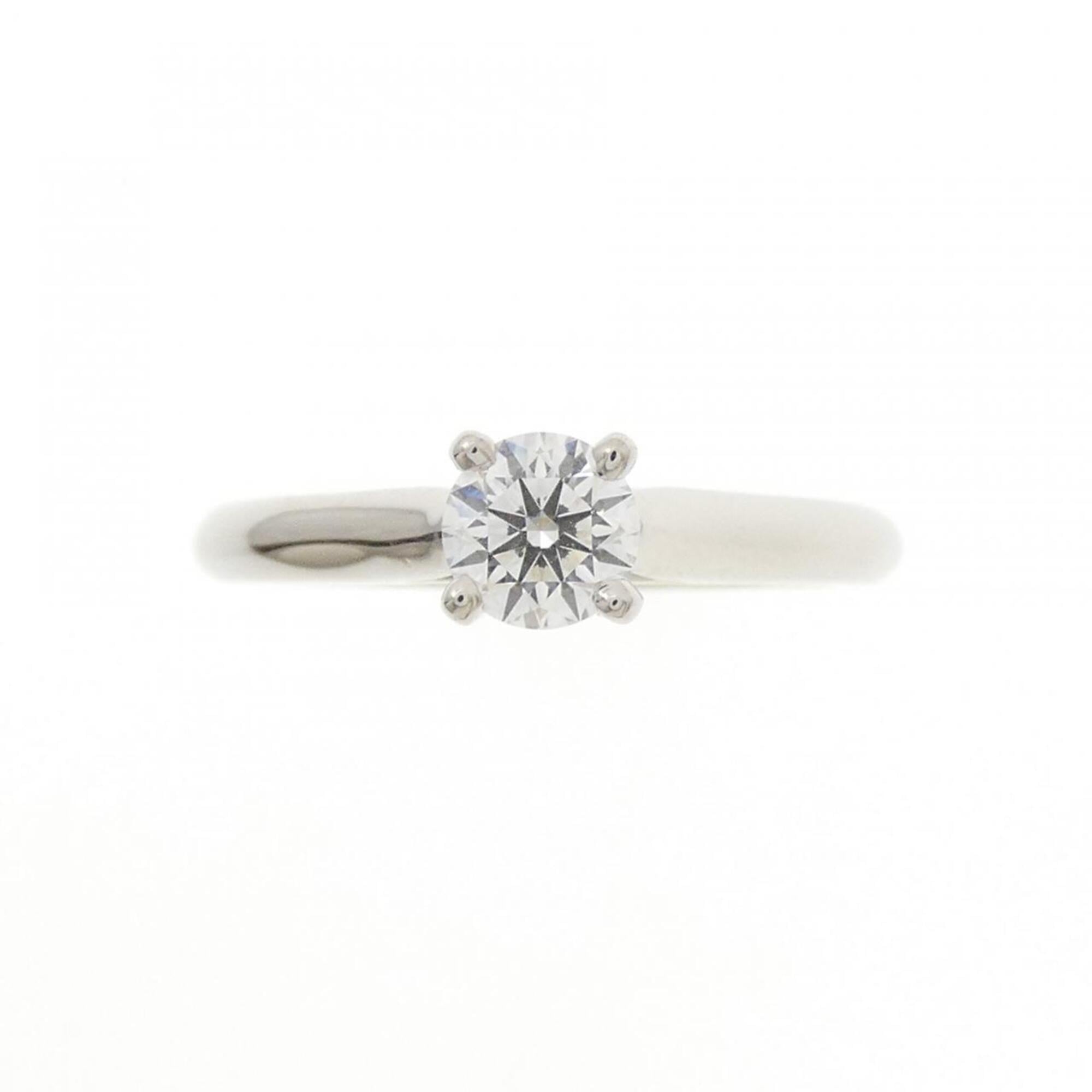 Cartier Silver Platinum 950 Anniversary Ring (Pre-Owned)