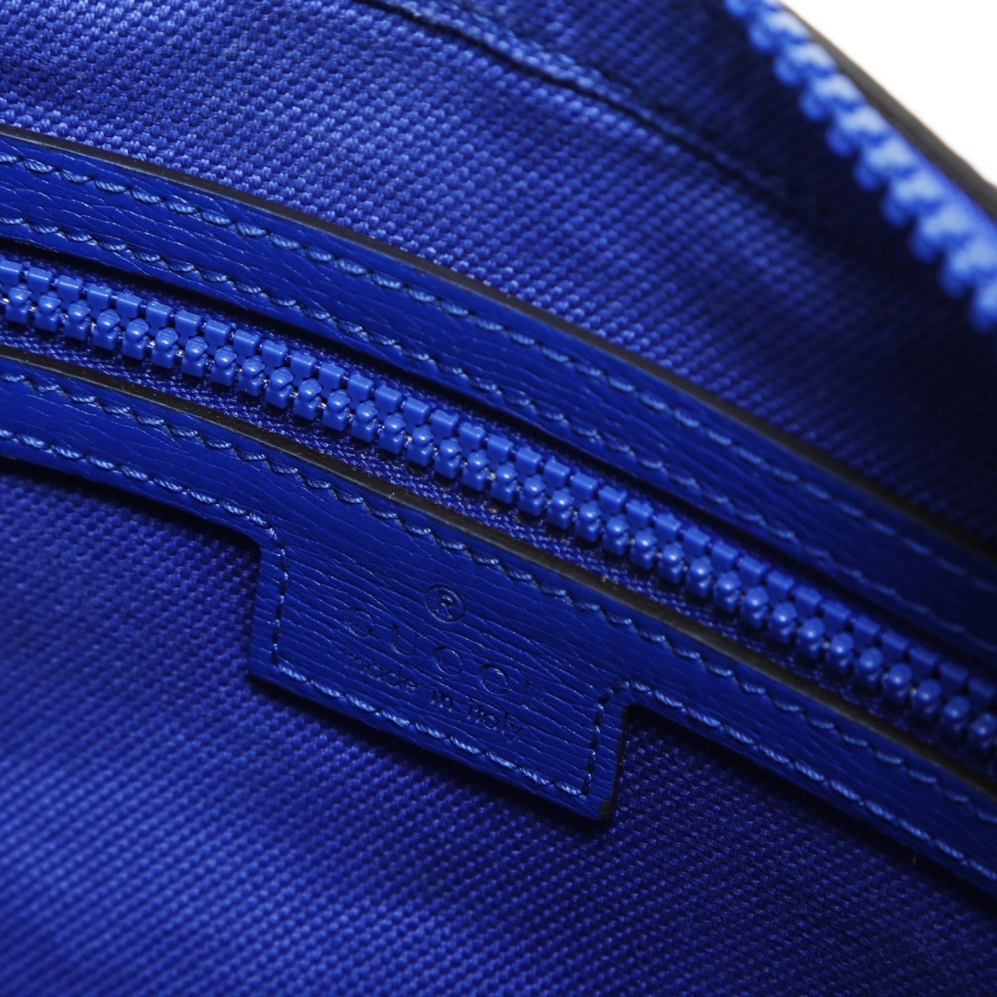 Gucci Blue Shoulder Bag (Pre-Owned)