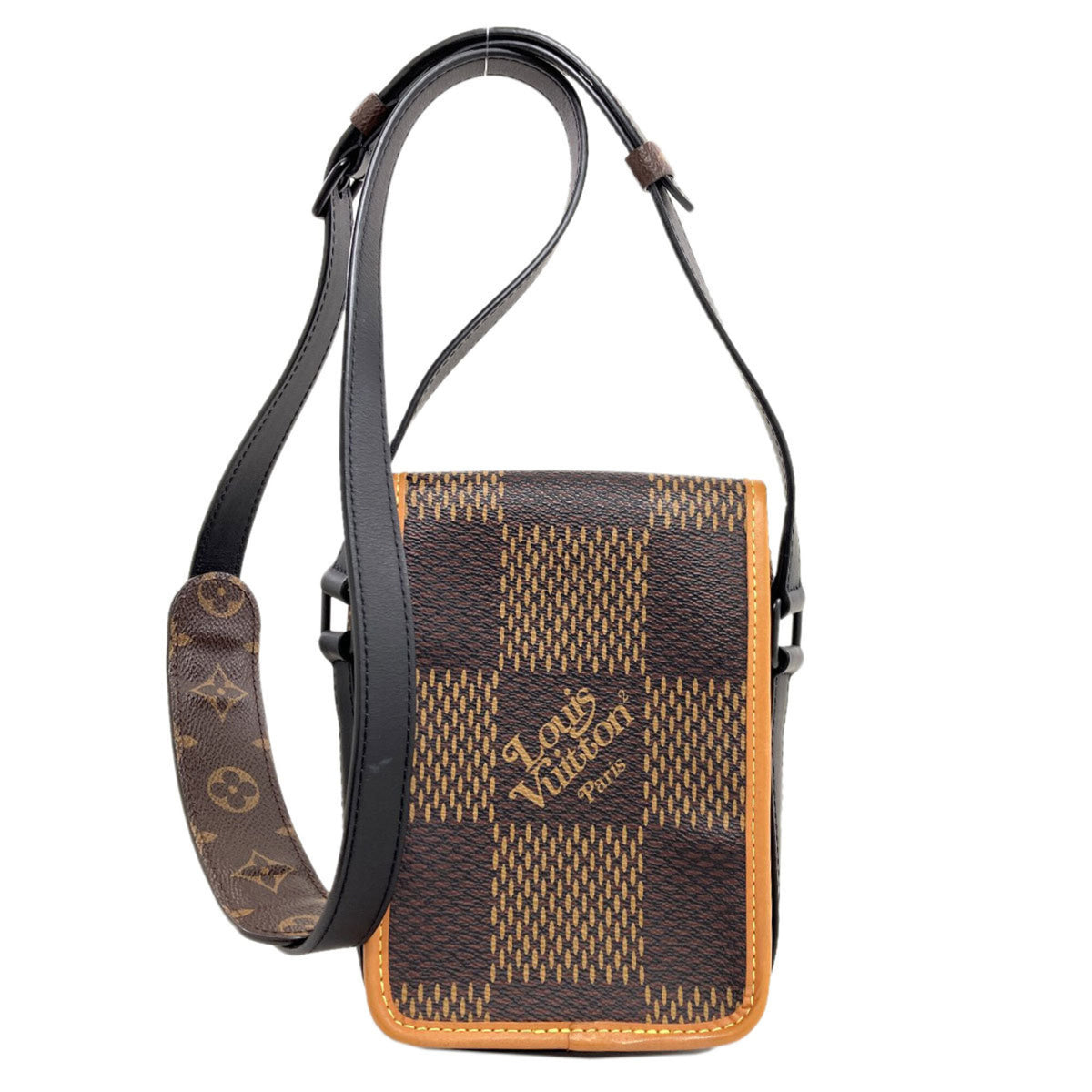 Louis Vuitton Damier Canvas Monogram Canvas Damier Canvas Messenger Bag Shoulder Bag (Pre-Owned)