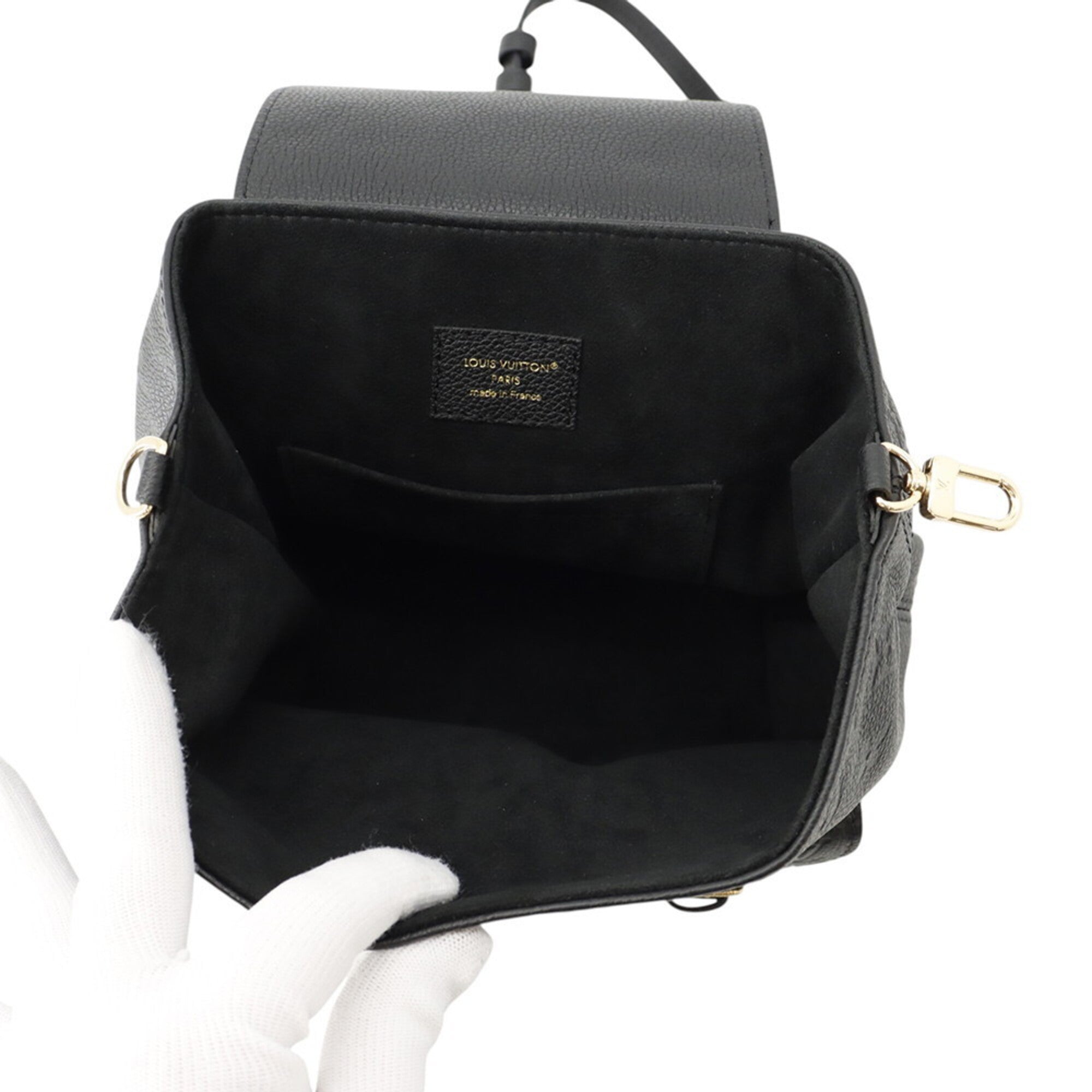Louis Vuitton Black Noir Monogram Empreinte Backpack (Pre-Owned)