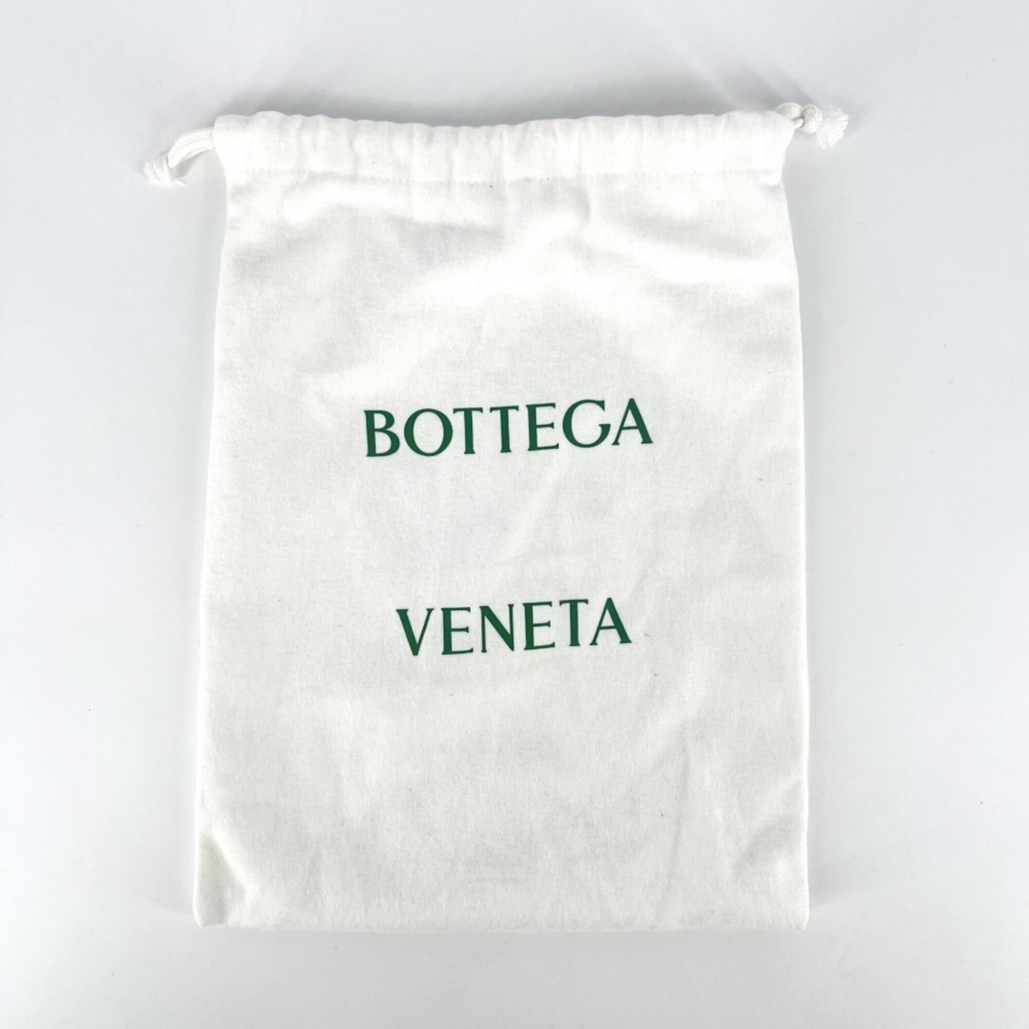 Bottega Veneta Navy White Denim Shoulder Bag (Pre-Owned)