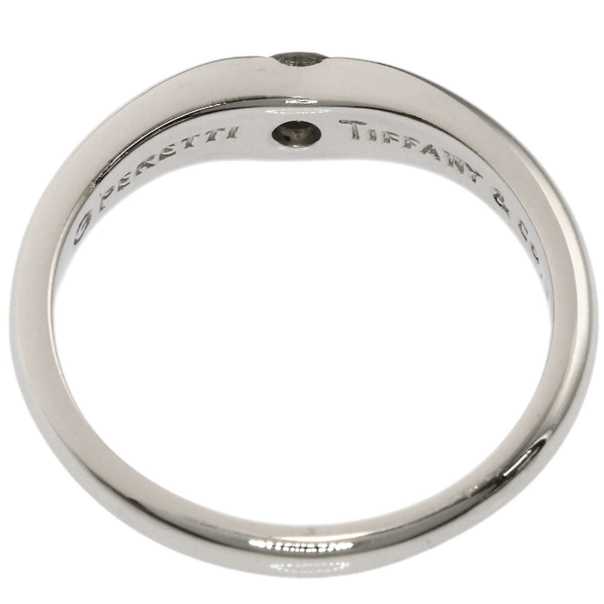 Tiffany Platinum 950 Band Ring (Pre-Owned)