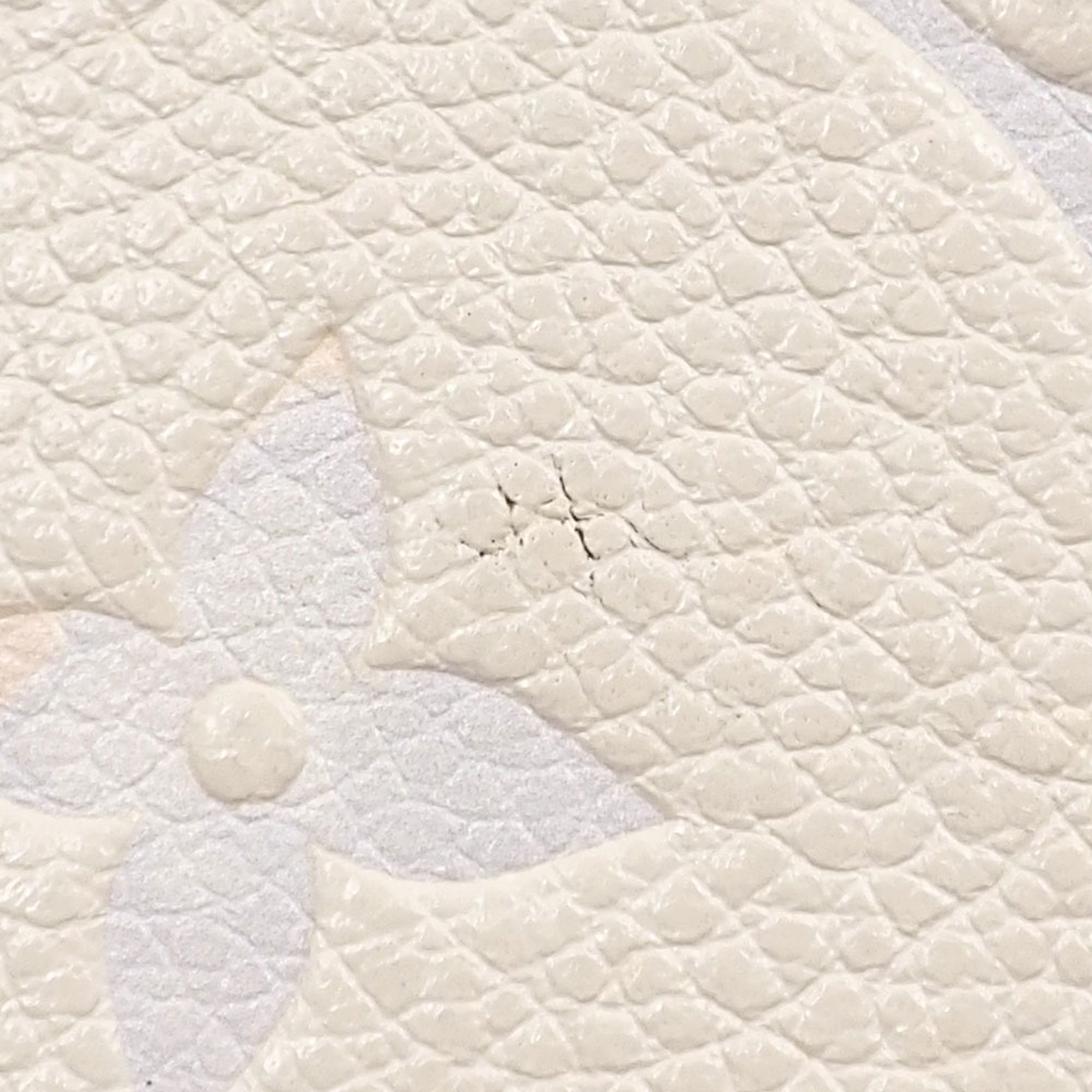 Louis Vuitton Beige Monogram Empreinte Long Wallet (Bi-Fold) (Pre-Owned)