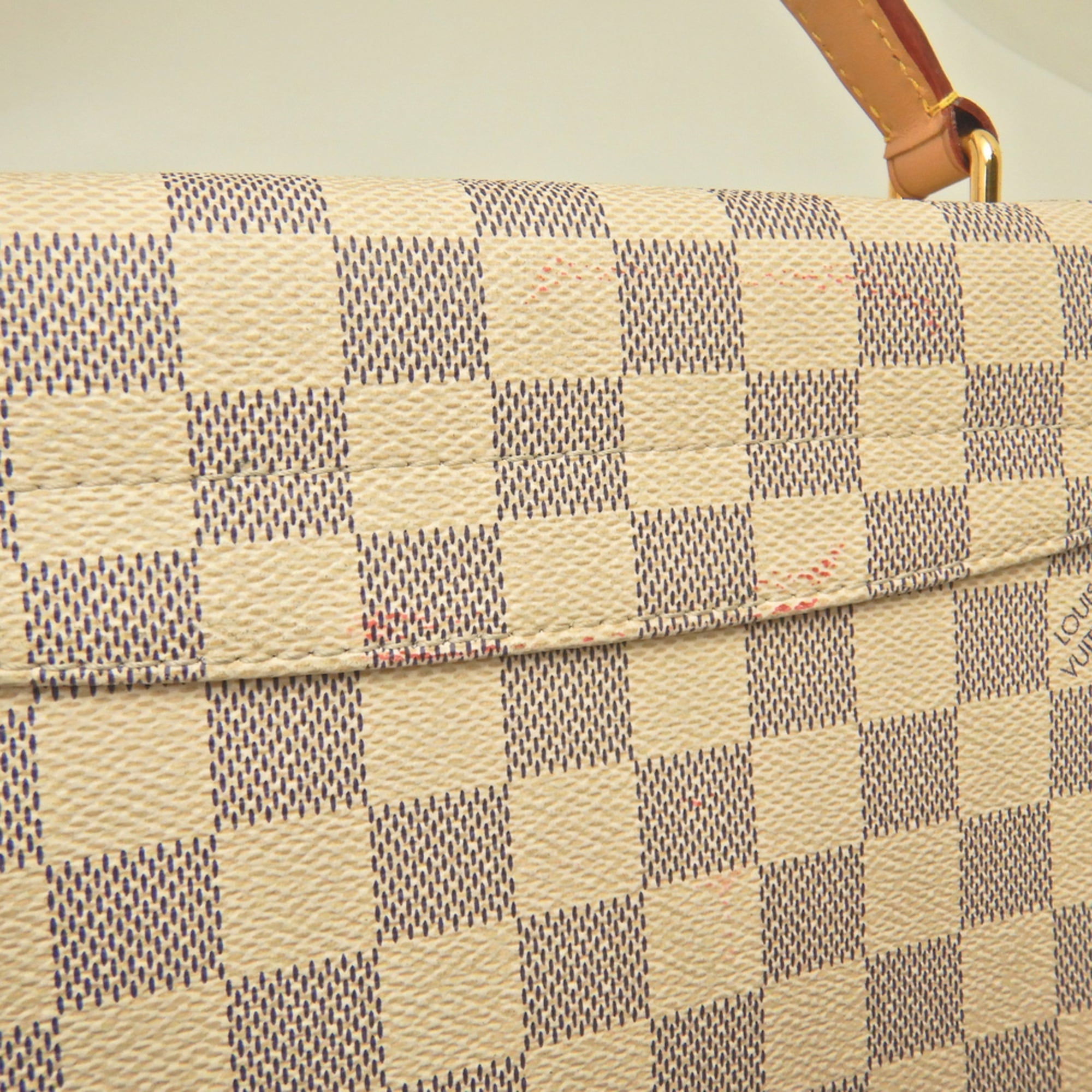Louis Vuitton Azur Damier Azur Damier Canvas Damier Azur Damier Canvas Handbag (Pre-Owned)