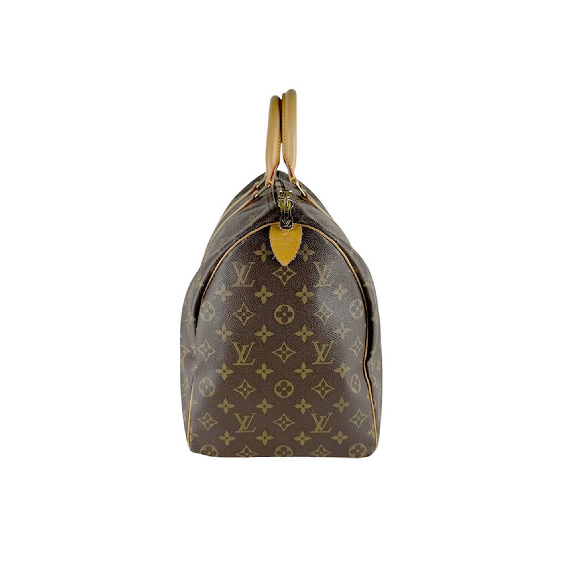 Louis Vuitton Brown Monogram Monogram Boston Bag Handbag (Pre-Owned)