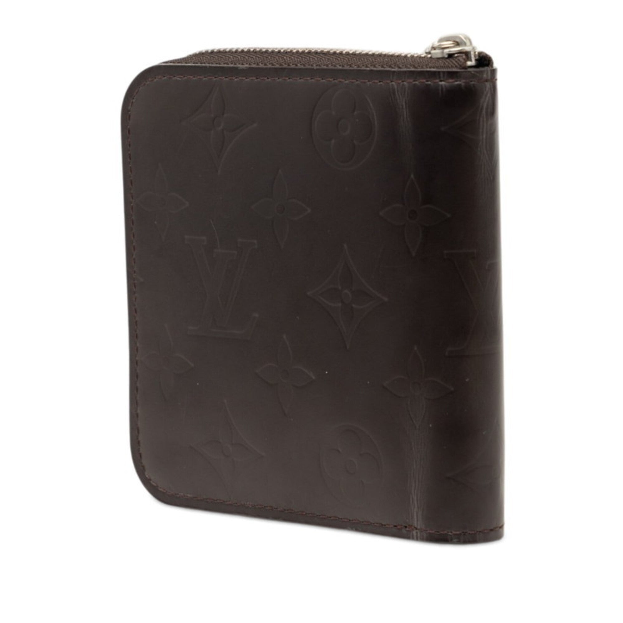 Louis Vuitton Brown Coffee Leather Wallet (Bi-Fold) (Pre-Owned)