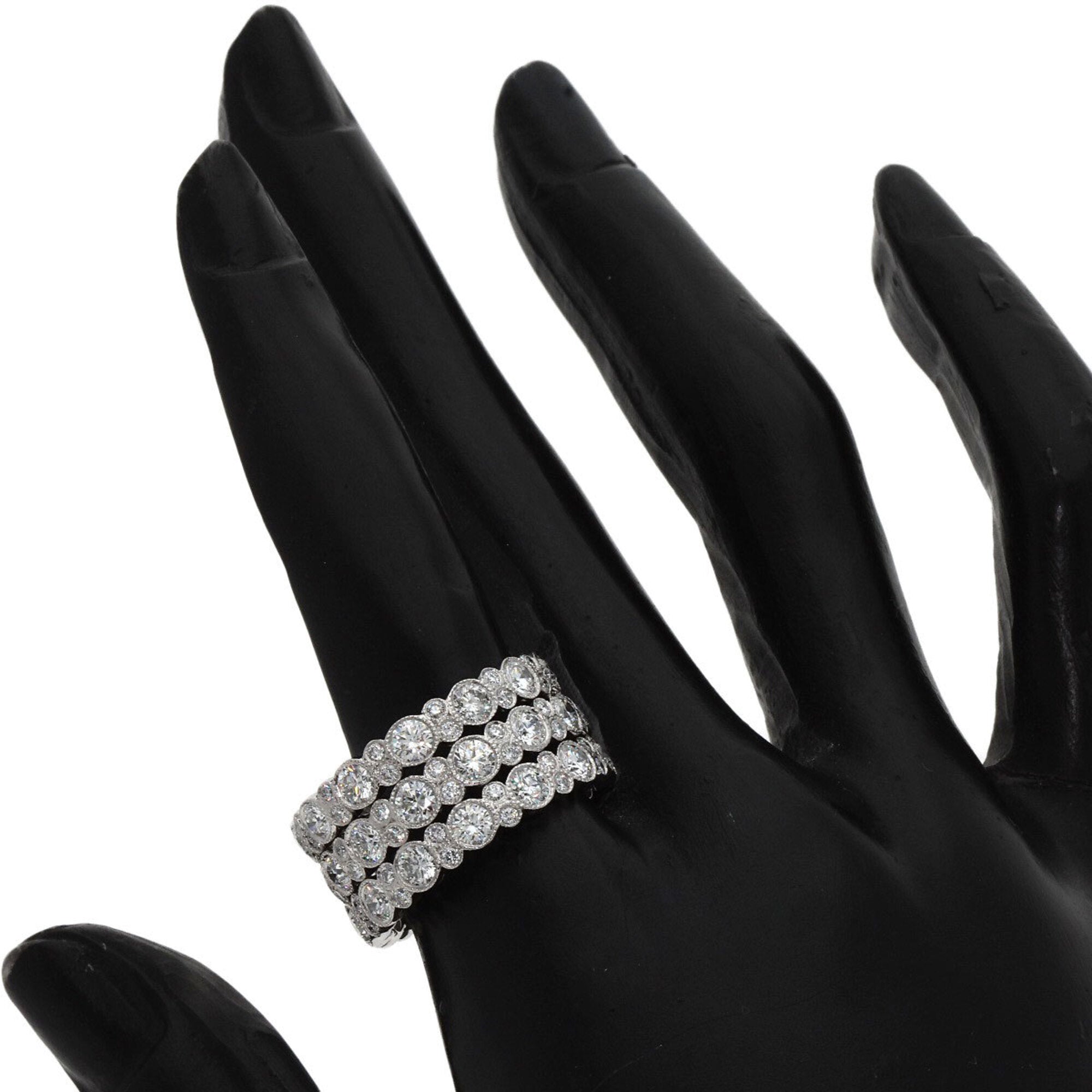 Tiffany Platinum 950 Band Ring (Pre-Owned)