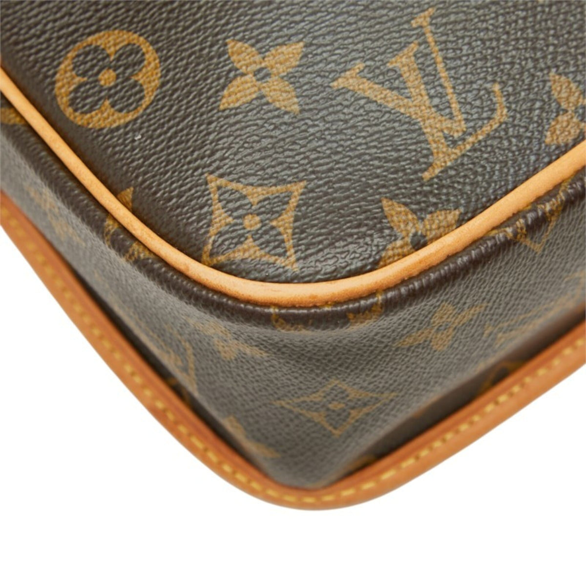 Louis Vuitton Monogram Brown Pvc Leather Shoulder Bag (Pre-Owned)