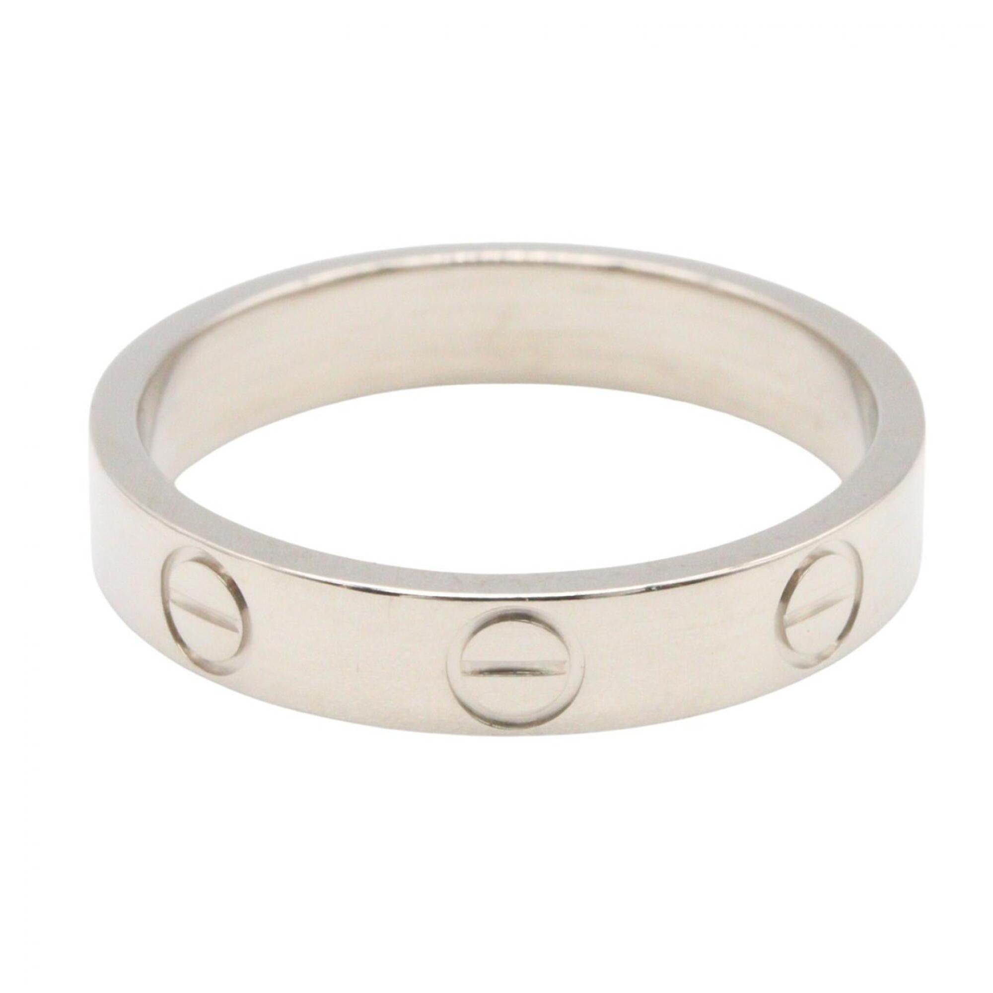 Cartier Silver White Gold (18K) Band Ring (Pre-Owned)