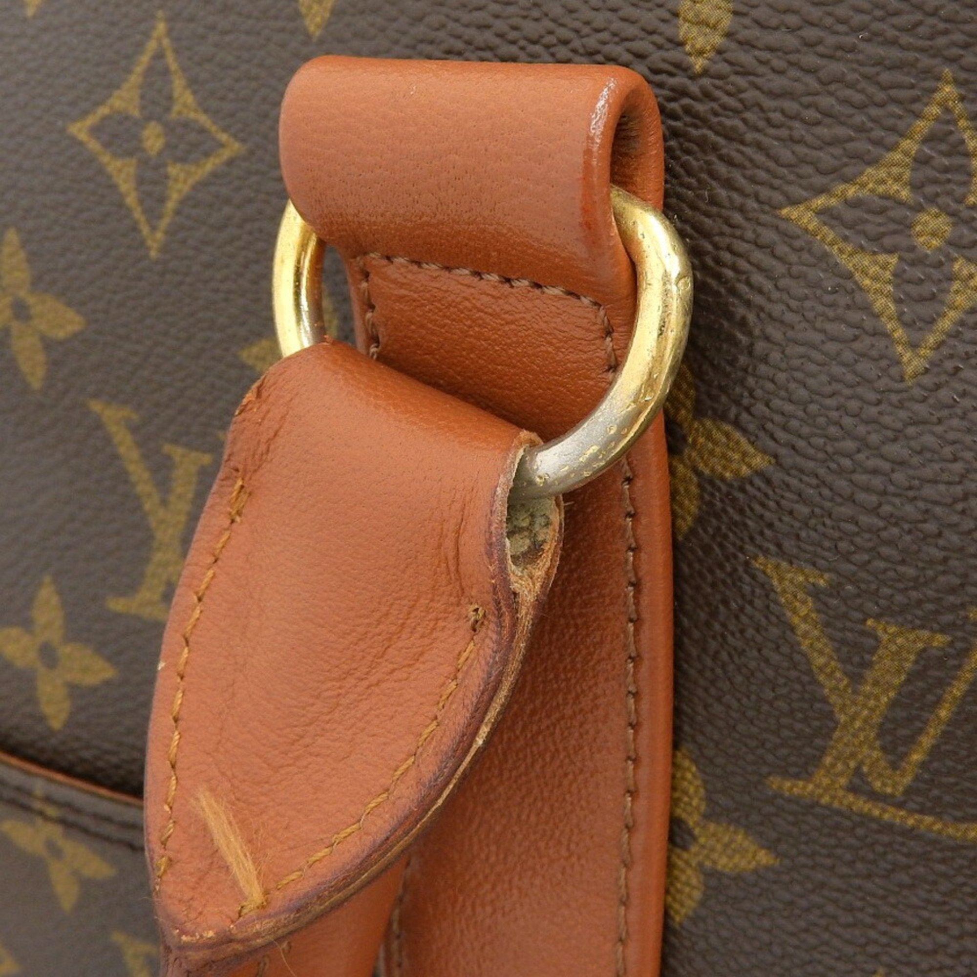 Louis Vuitton Brown Monogram Pvc Handbag Tote Bag (Pre-Owned)