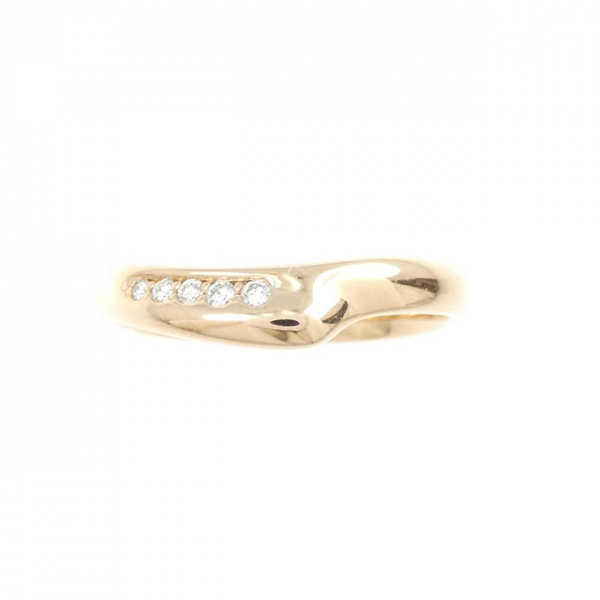 Tiffany Pink Gold (18K) Band Ring (Pre-Owned)