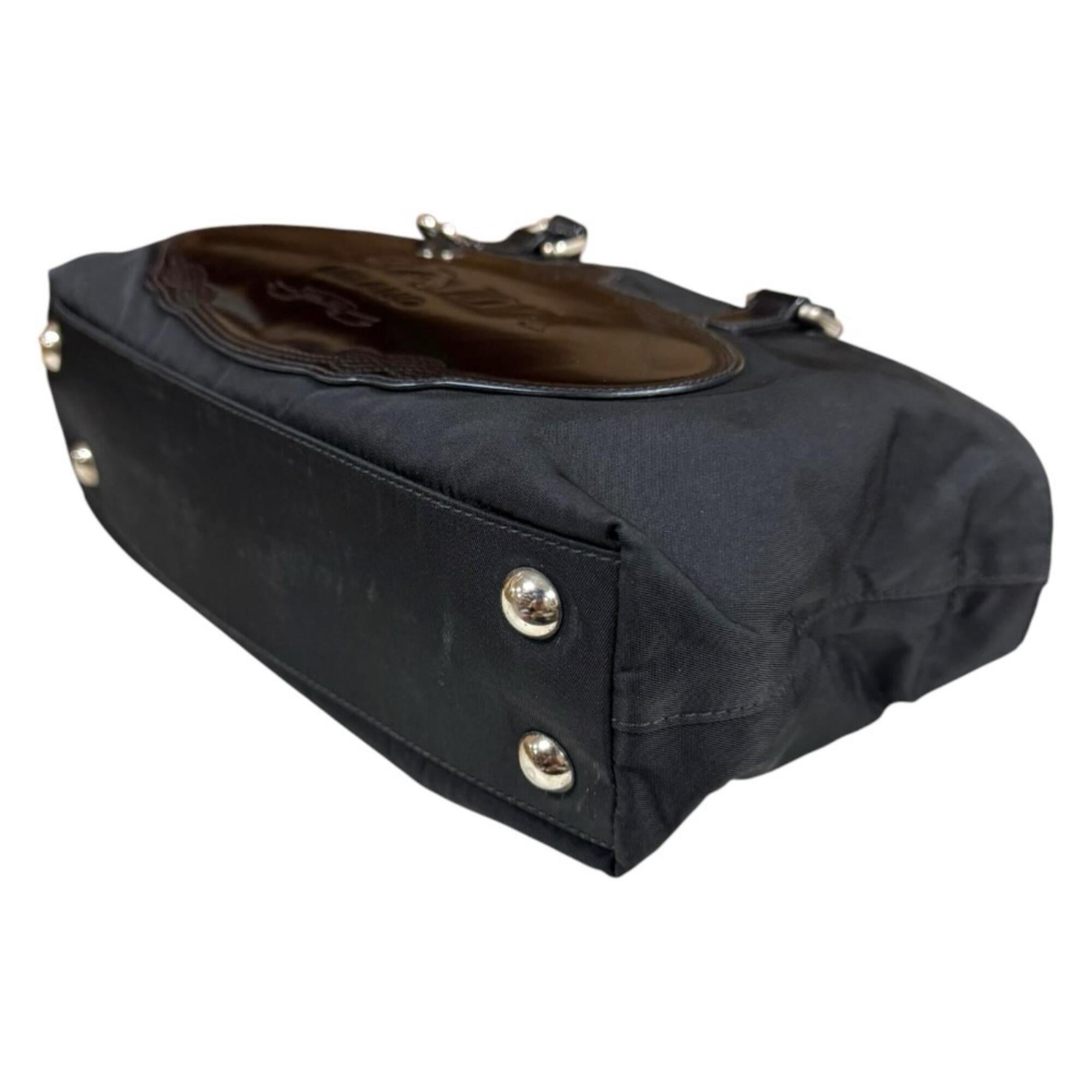 Prada Black Nylon Shoulder Bag (Pre-Owned)