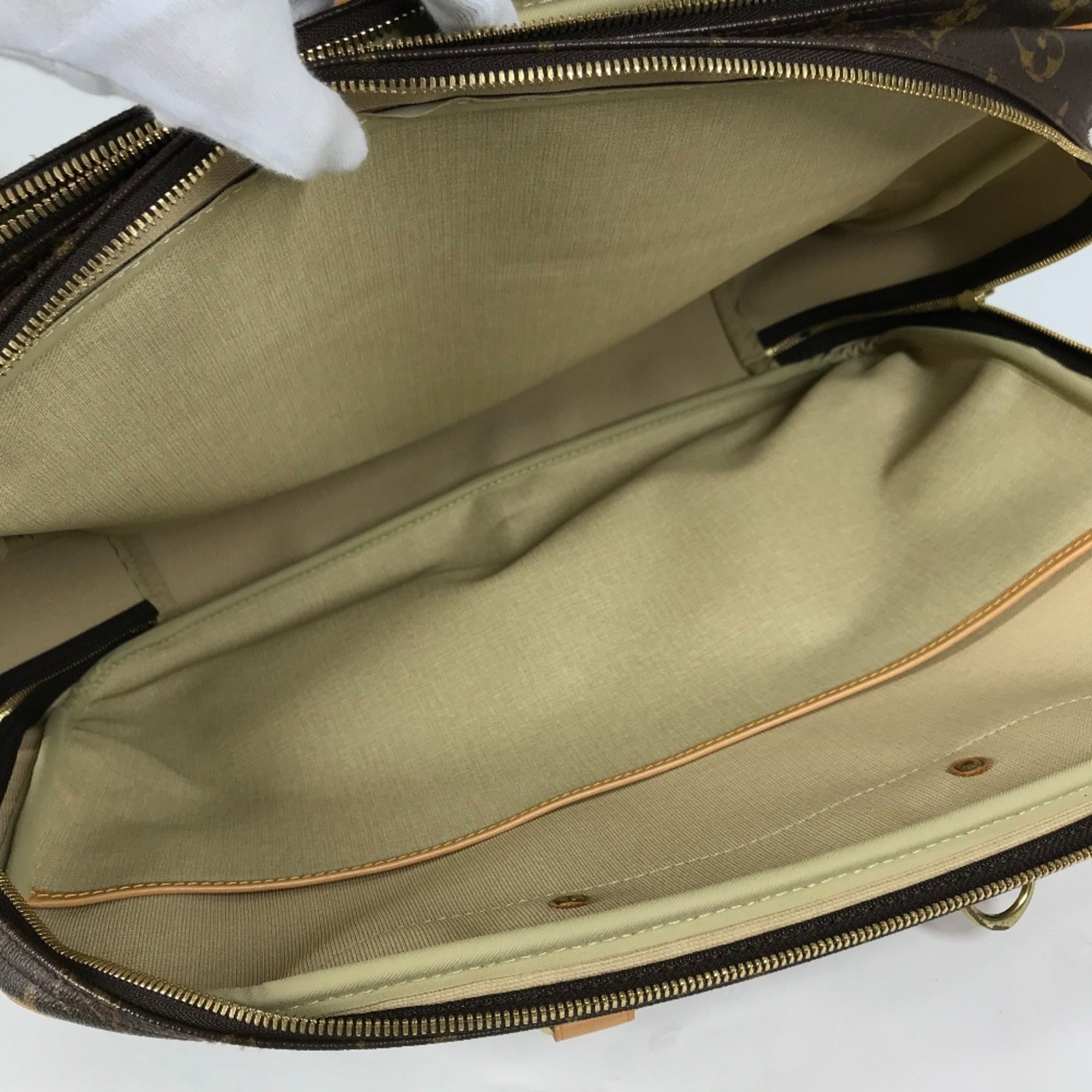 Louis Vuitton Monogram Brown Monogram Boston Bag Shoulder Bag (Pre-Owned)
