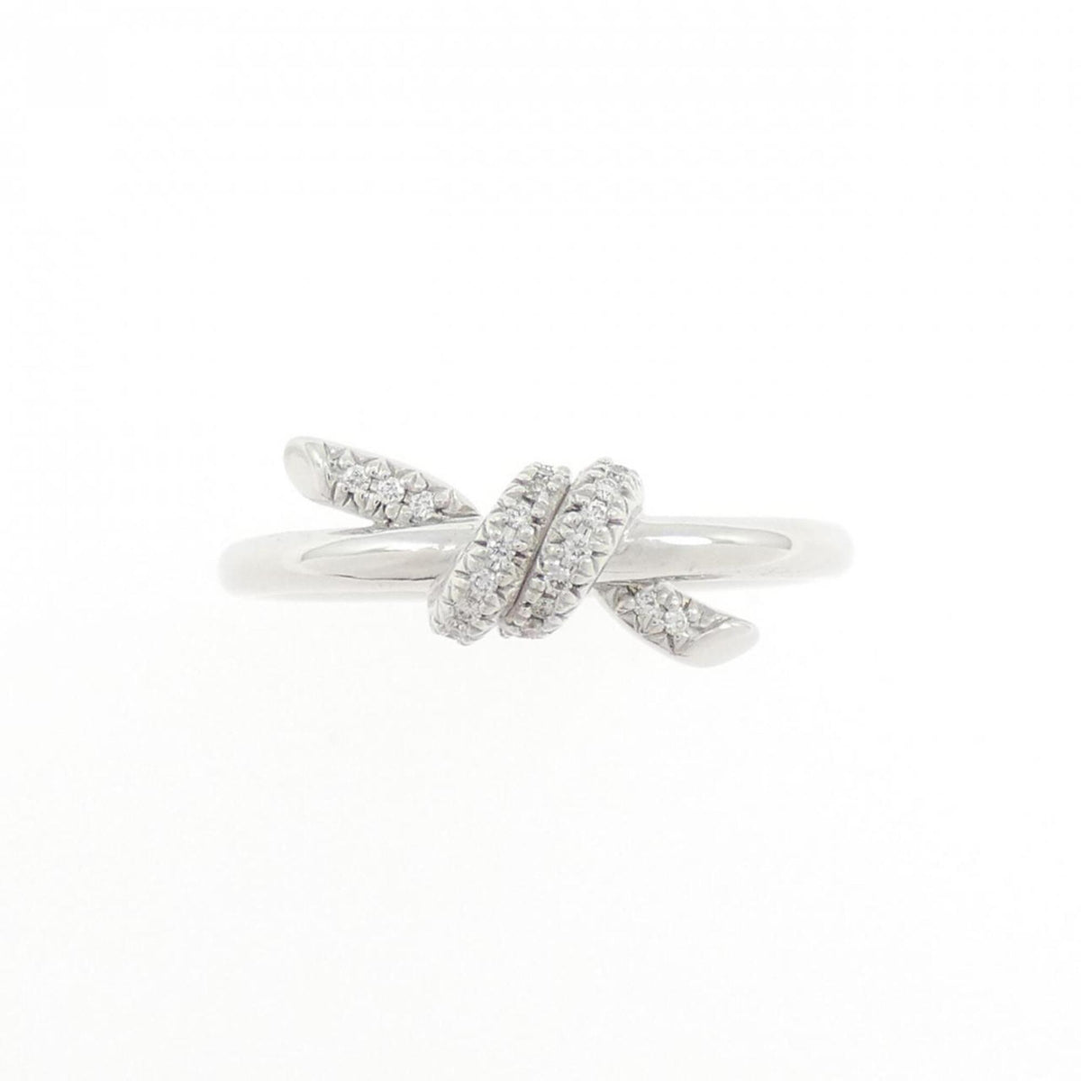 Tiffany White Gold White Gold (18K) Band Ring (Pre-Owned)