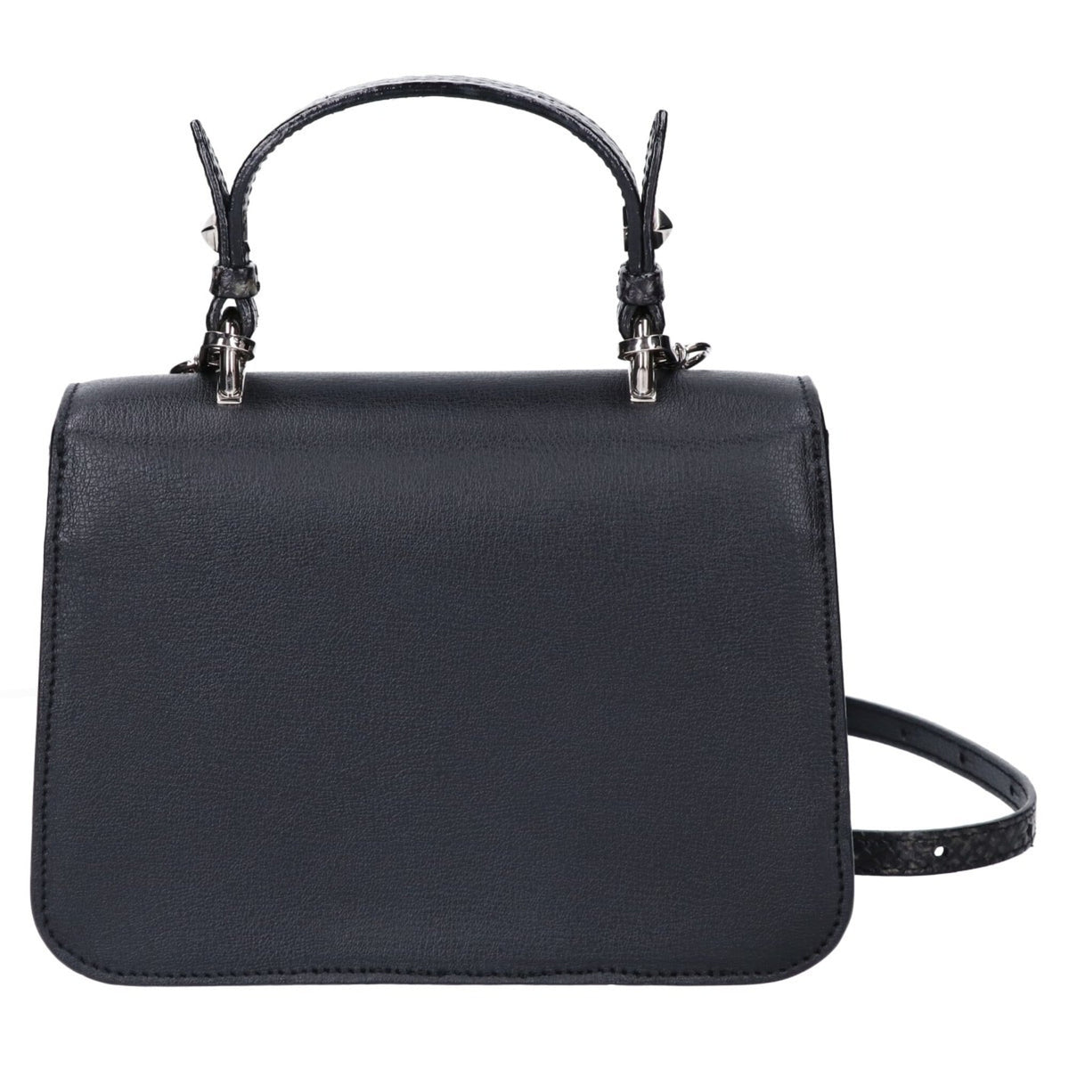 Jimmy Choo Black Leather Handbag (Pre-Owned)