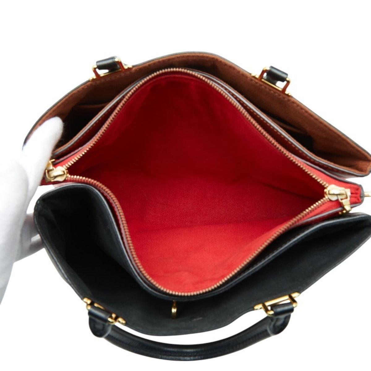 Louis Vuitton Monogram Brown Pvc Leather Handbag Shoulder Bag (Pre-Owned)