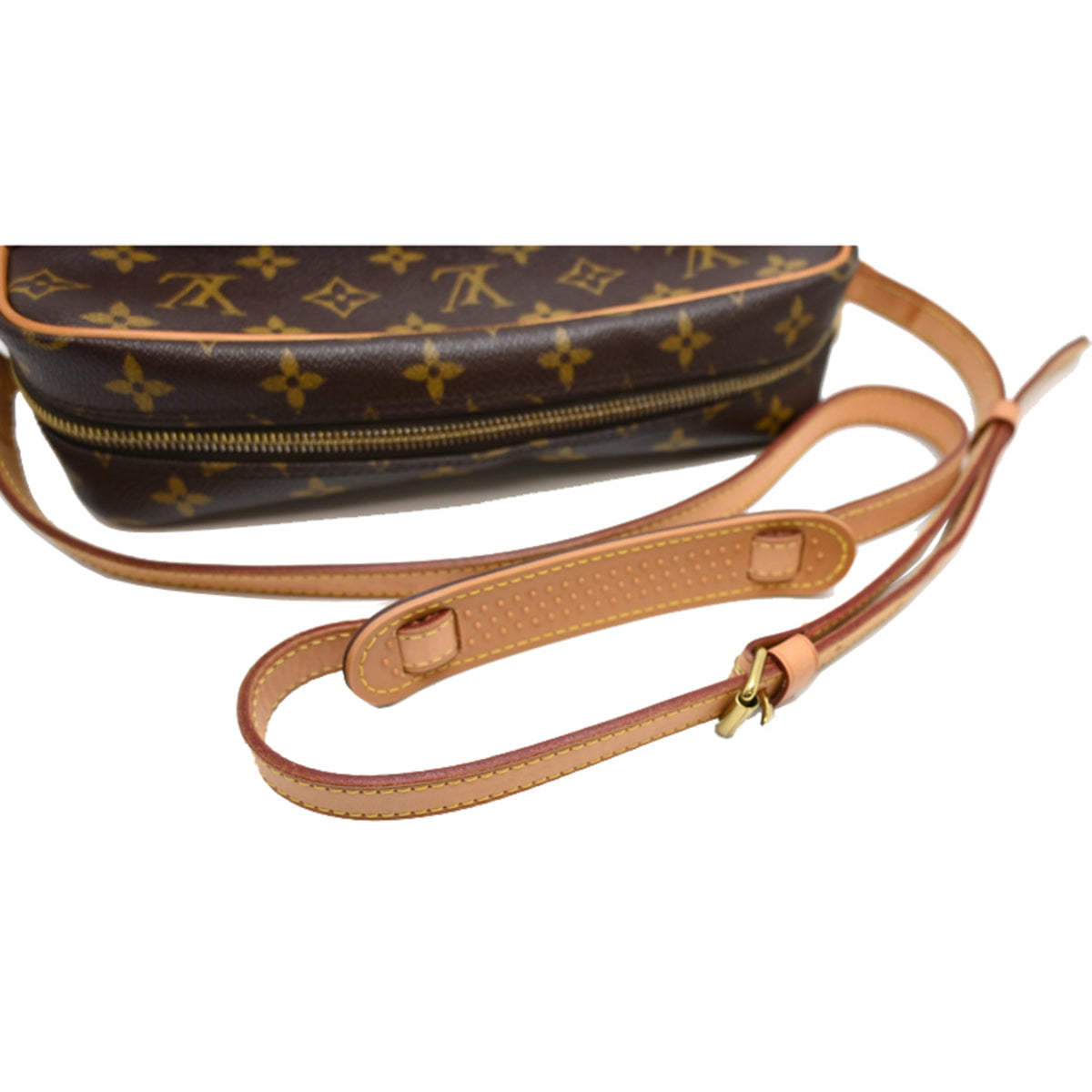 Louis Vuitton Brown Monogram Shoulder Bag (Pre-Owned)