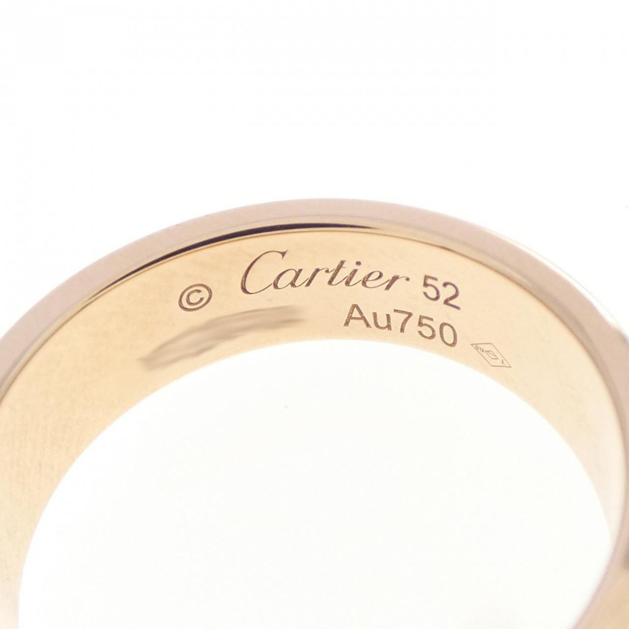 Cartier Love Pink Gold (18K) Band Ring (Pre-Owned)