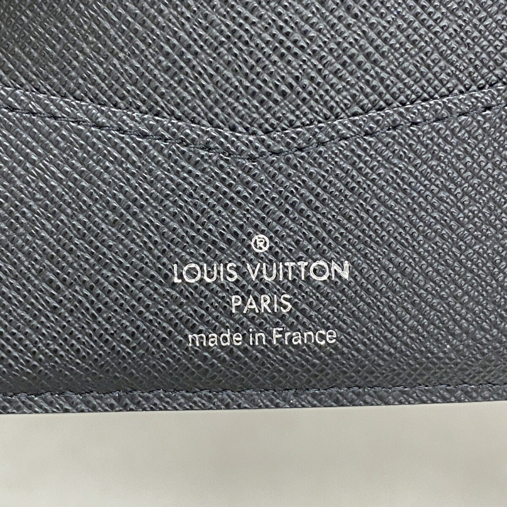 Louis Vuitton Noir Wallet (Bi-Fold) (Pre-Owned)