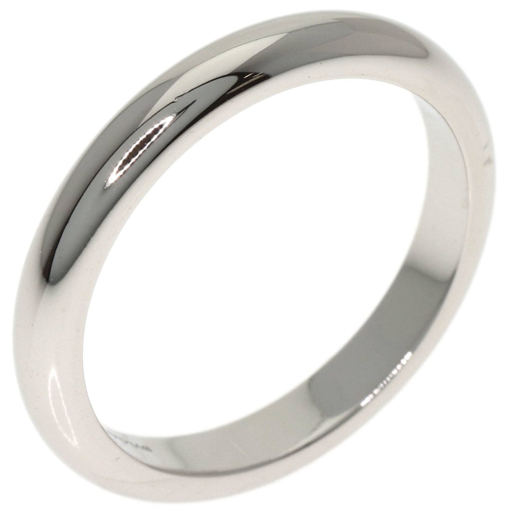 Bvlgari Platinum Platinum 950 Band Ring (Pre-Owned)
