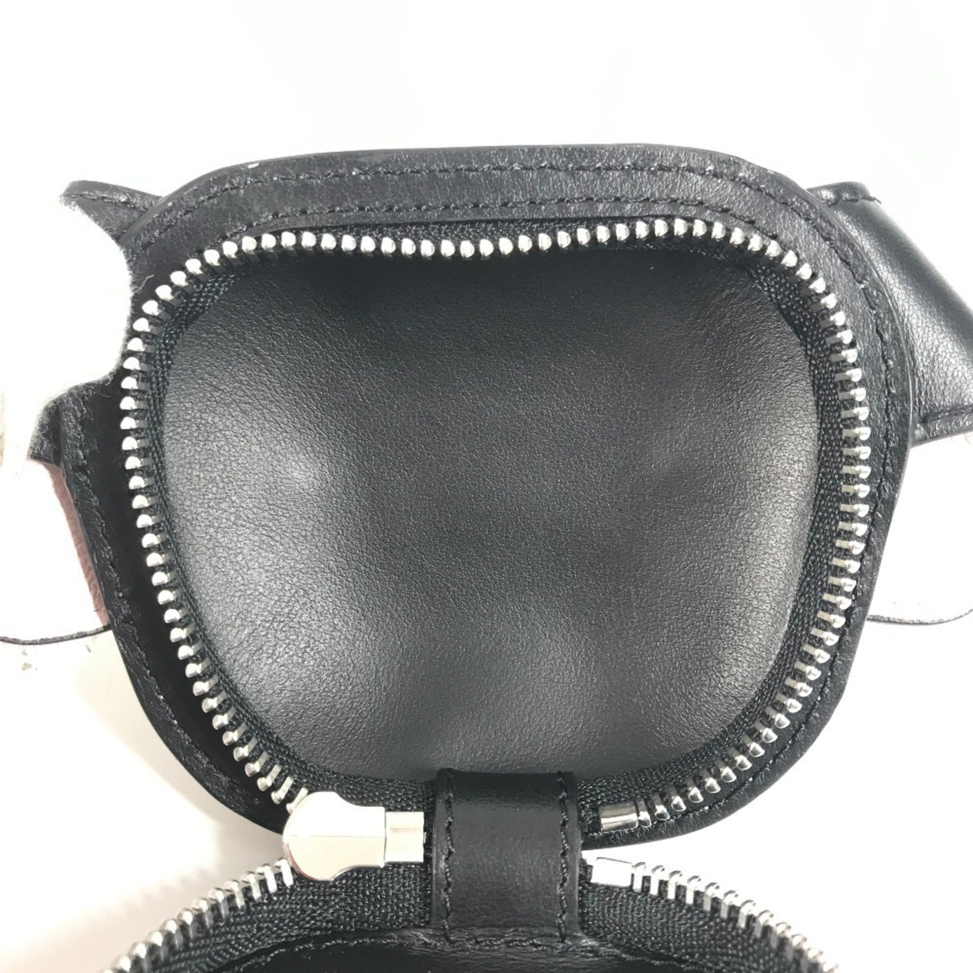 Louis Vuitton Black Multi-Color White Monogram Canvas Coin Purse/Coin Case (Pre-Owned)