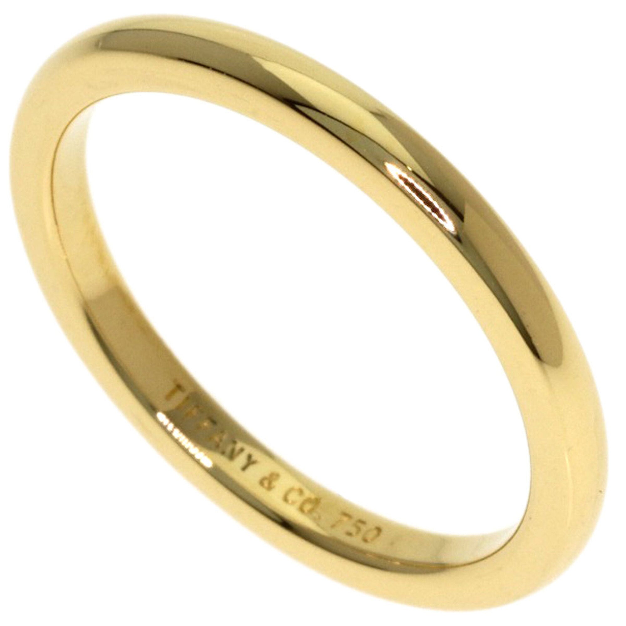 Tiffany Yellow Gold (18K) Band Ring (Pre-Owned)