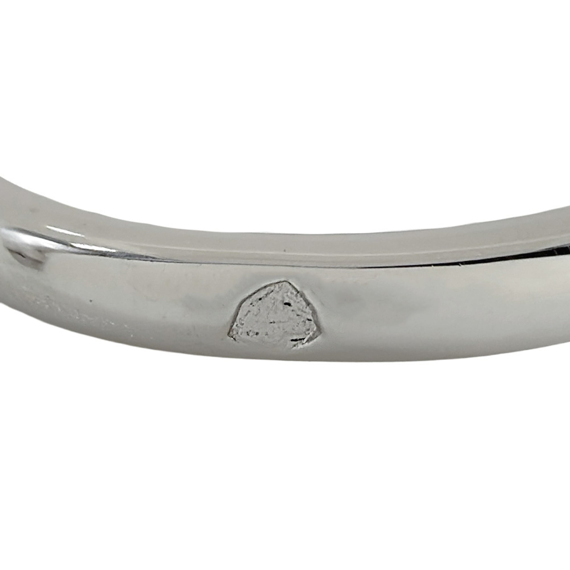 Cartier Silver Platinum 950 Anniversary Ring (Pre-Owned)