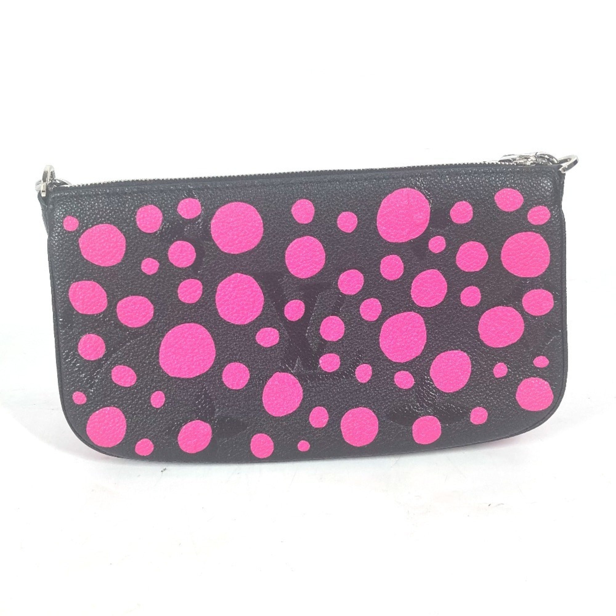 Louis Vuitton Black Pink Monogram Empreinte Pochette Shoulder Bag (Pre-Owned)
