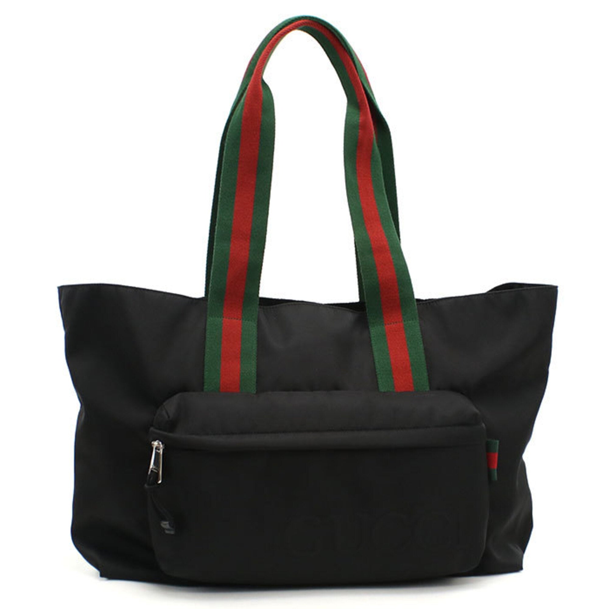 Gucci Black Nylon Tote Bag (Pre-Owned)