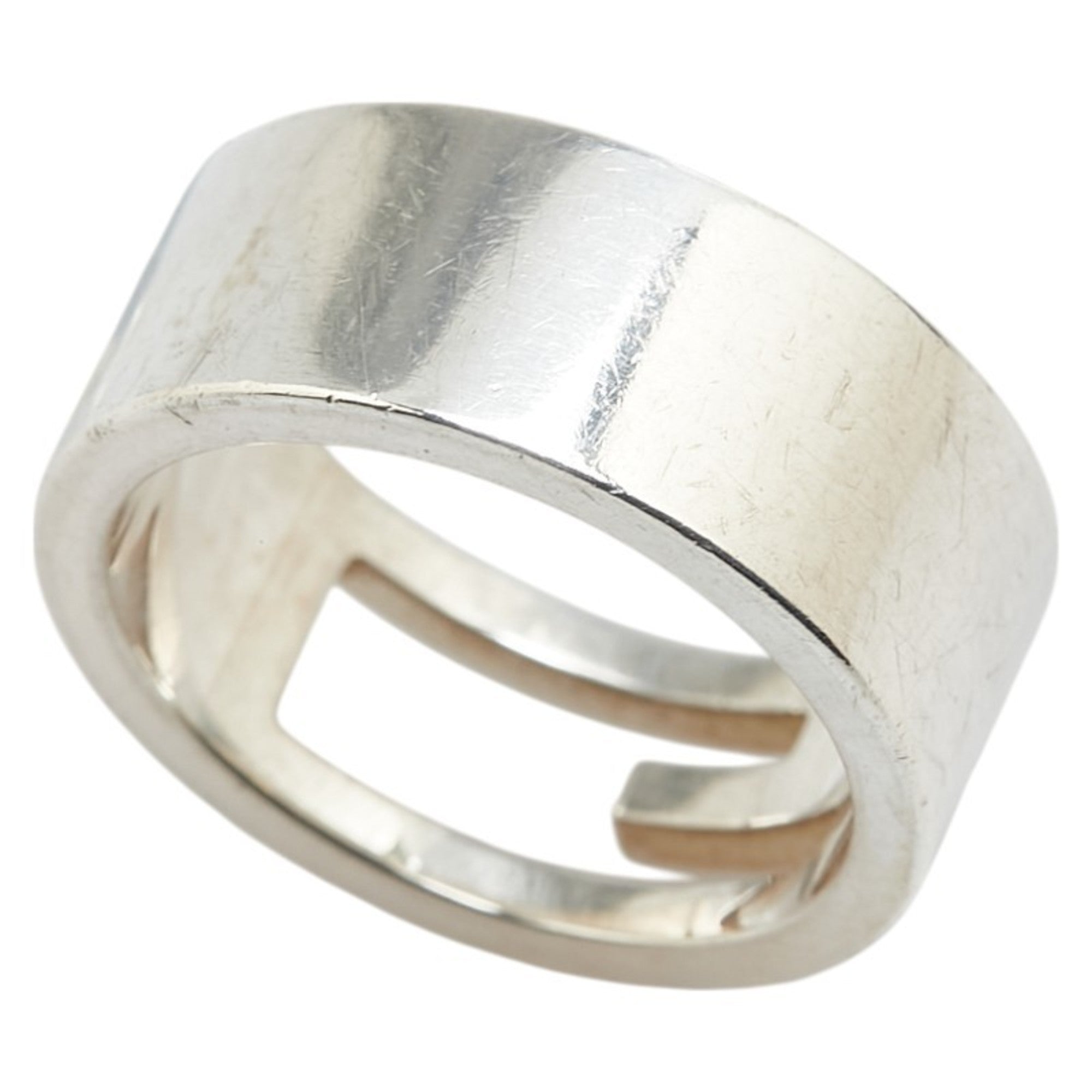 Gucci Silver Silver 925 Band Ring (Pre-Owned)