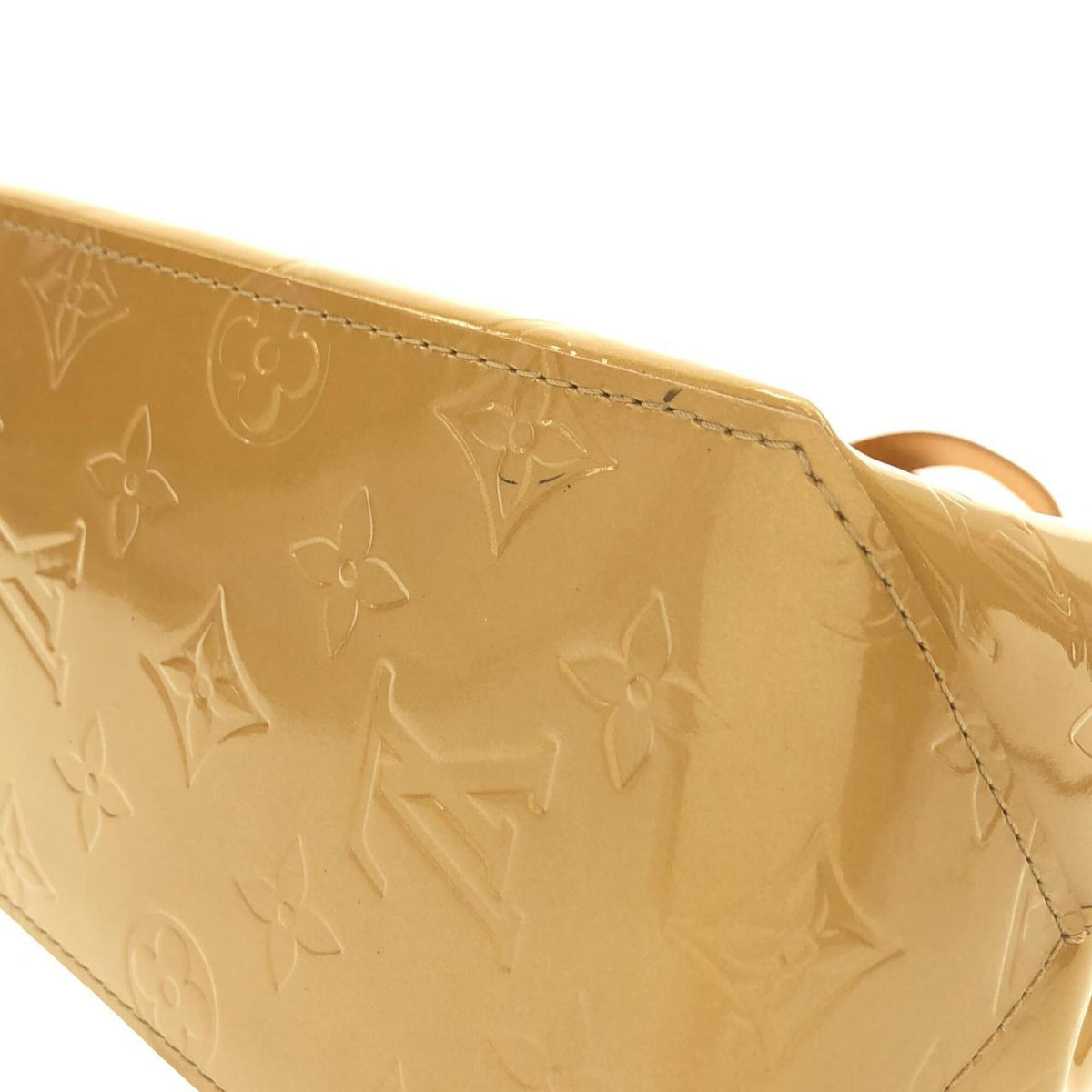 Louis Vuitton Beige Leather Handbag (Pre-Owned)