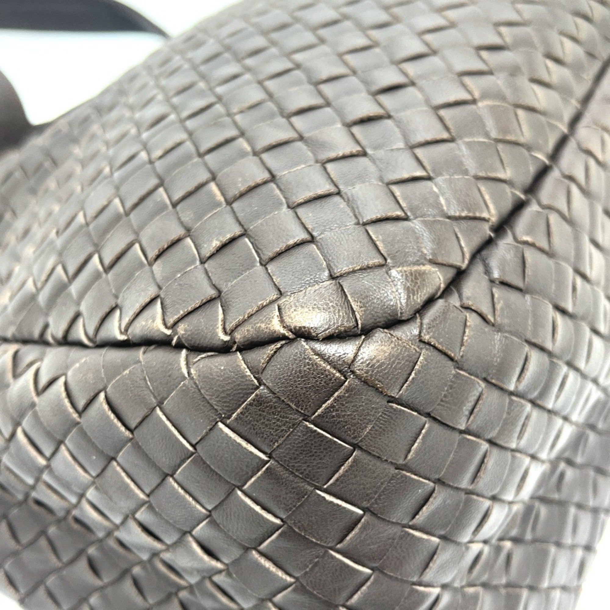 Bottega Veneta Brown Leather Boston Bag (Pre-Owned)