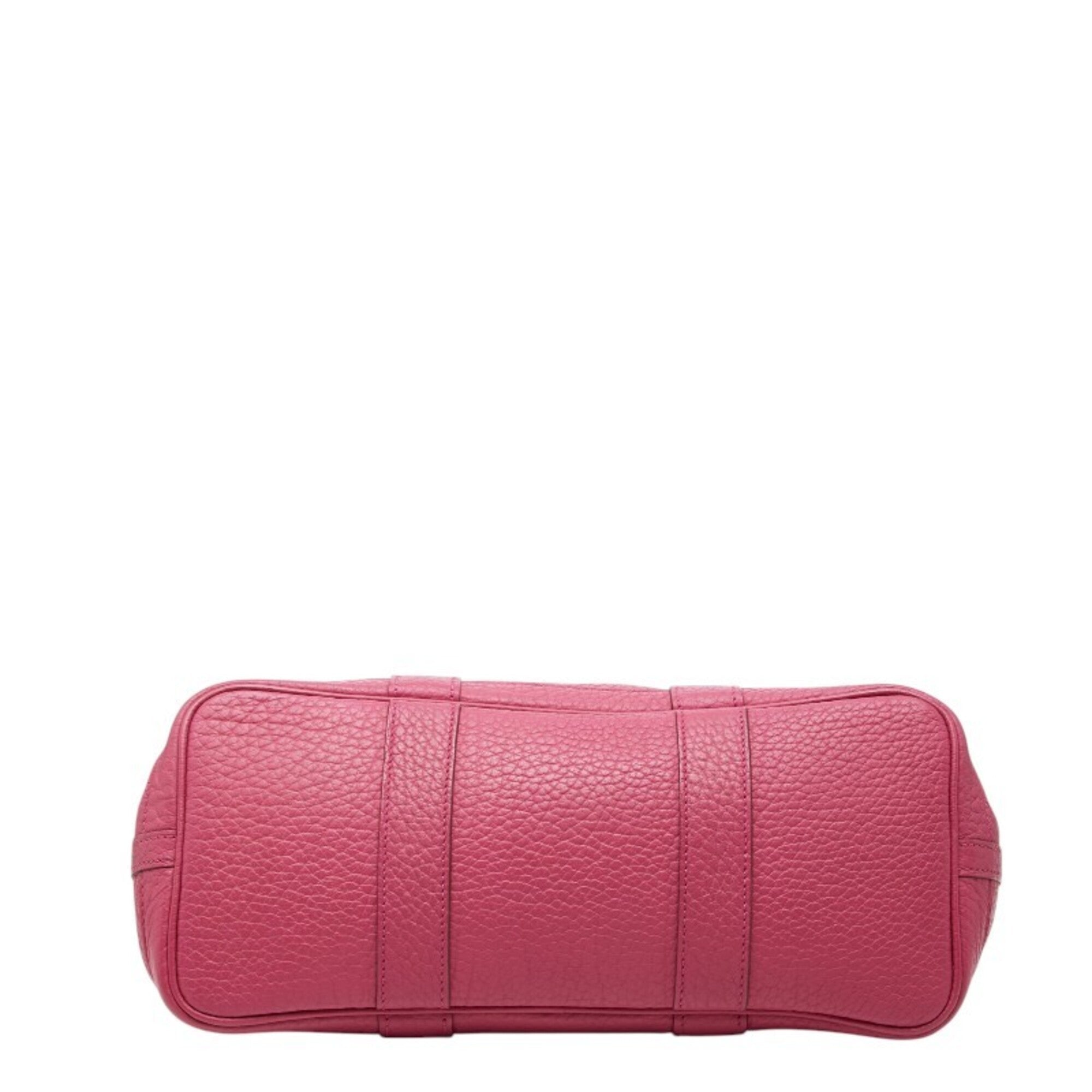 Hermes Pink Negonda Leather Handbag (Pre-Owned)