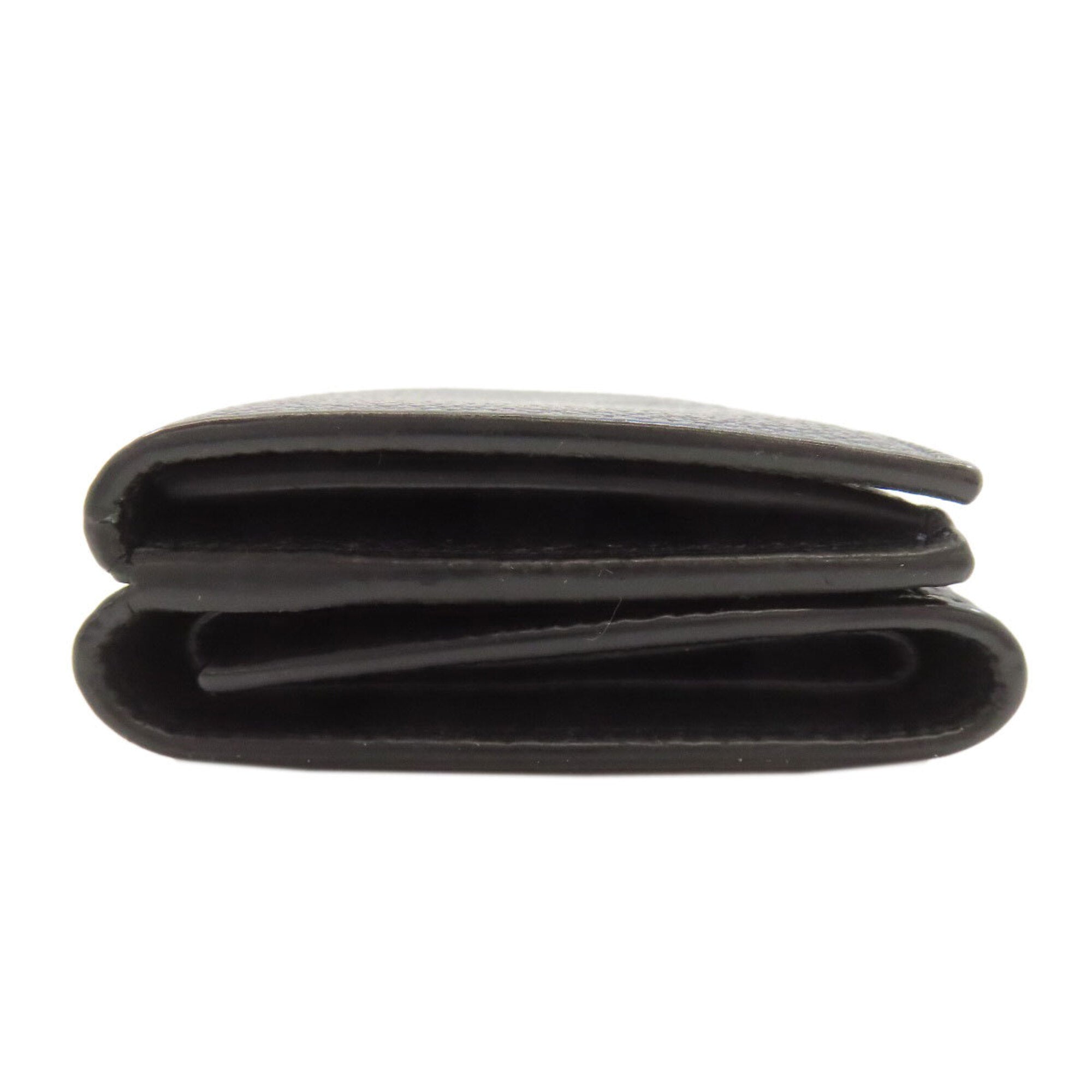 Saint Laurent Black Leather Wallet (Tri-Fold) (Pre-Owned)