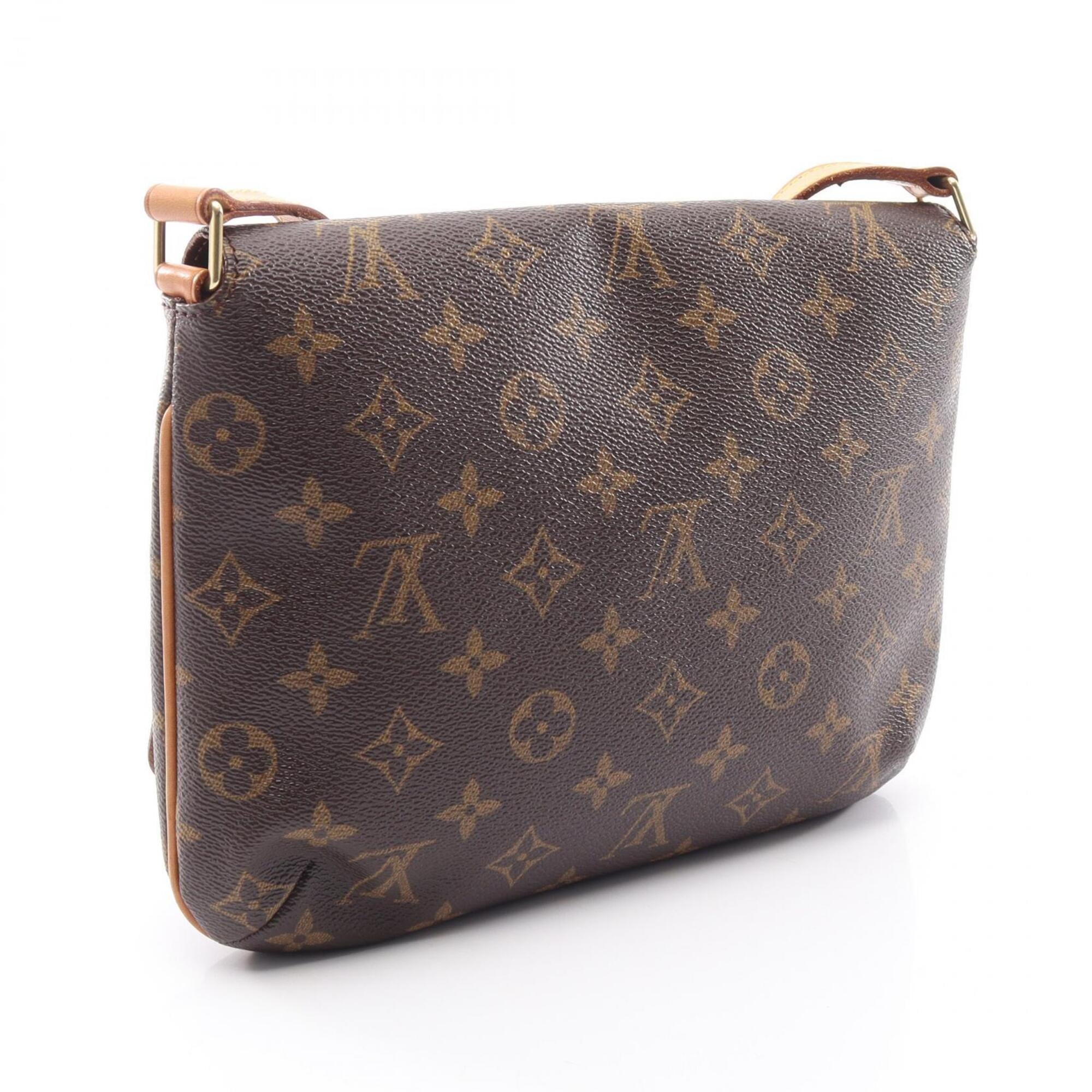Louis Vuitton Brown Monogram Monogram Leather Shoulder Bag (Pre-Owned)