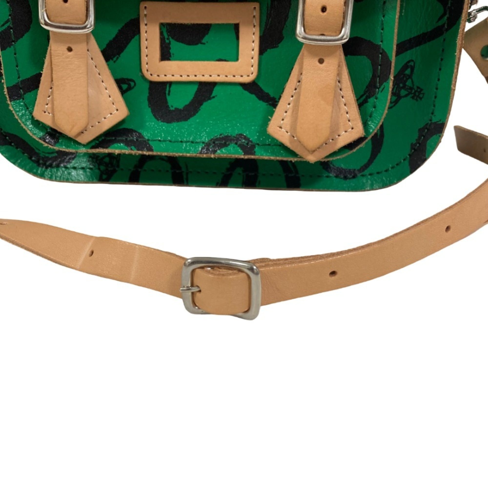 Vivienne Westwood Green Shoulder Bag (Pre-Owned)
