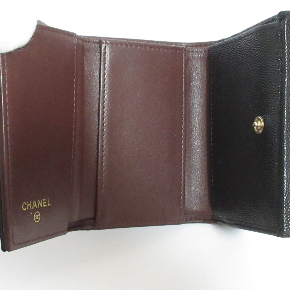 Chanel Black Card Wallet (Pre-Owned)