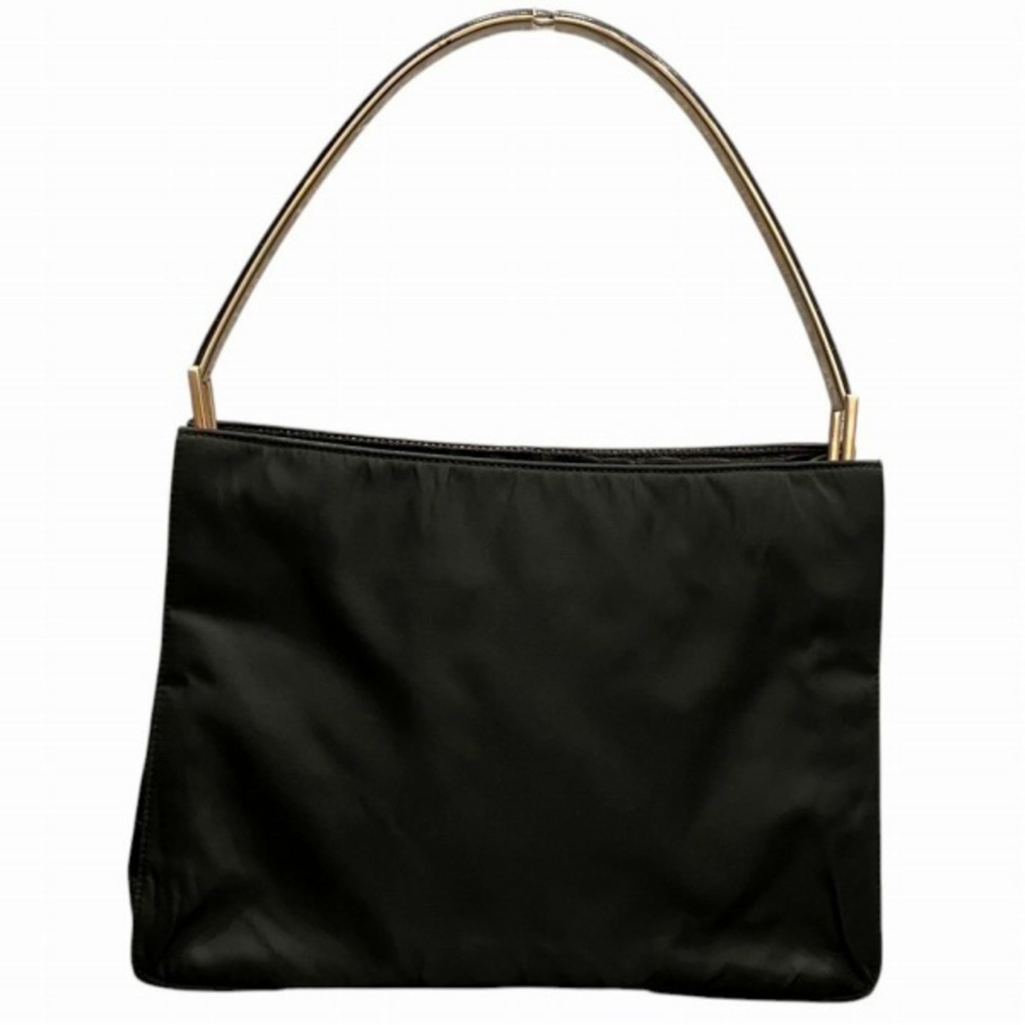 Prada Black Nylon Handbag Shoulder Bag (Pre-Owned)