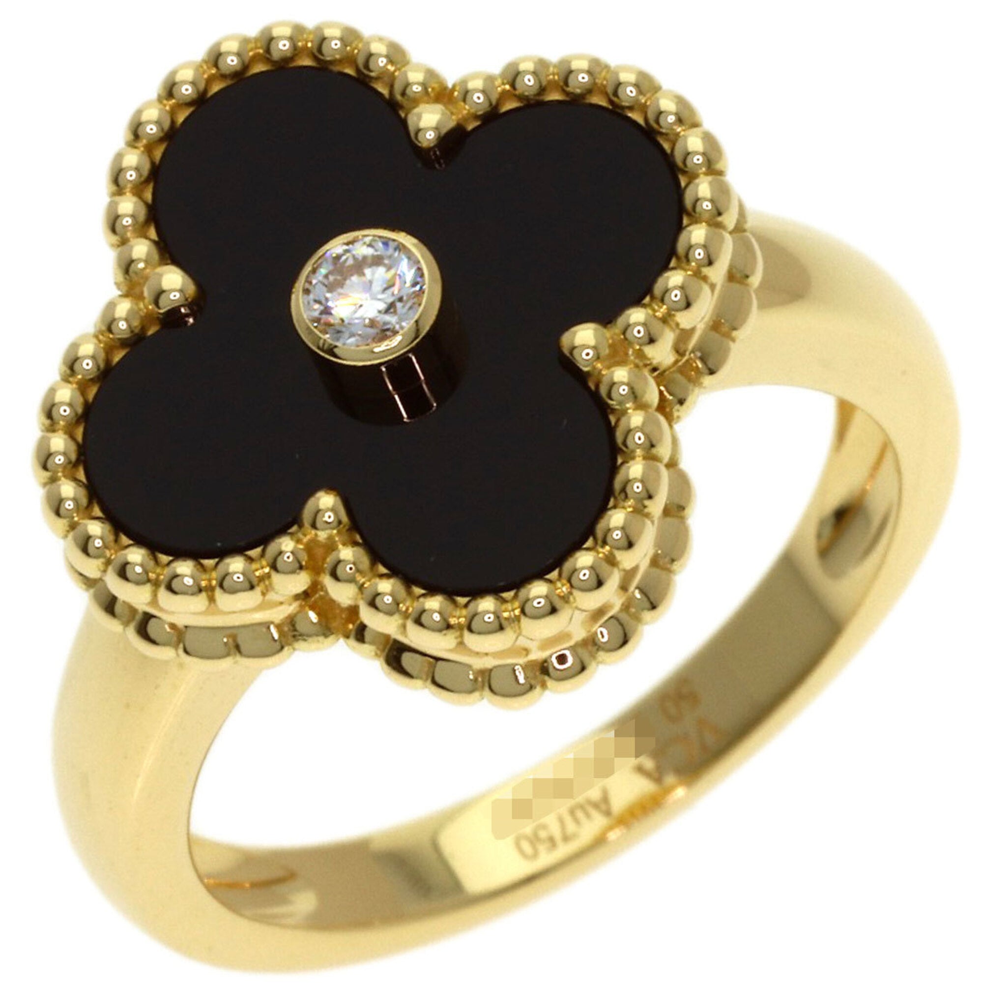 Van Cleef & Arpels Yellow Gold Yellow Gold (18K) Band Ring (Pre-Owned)
