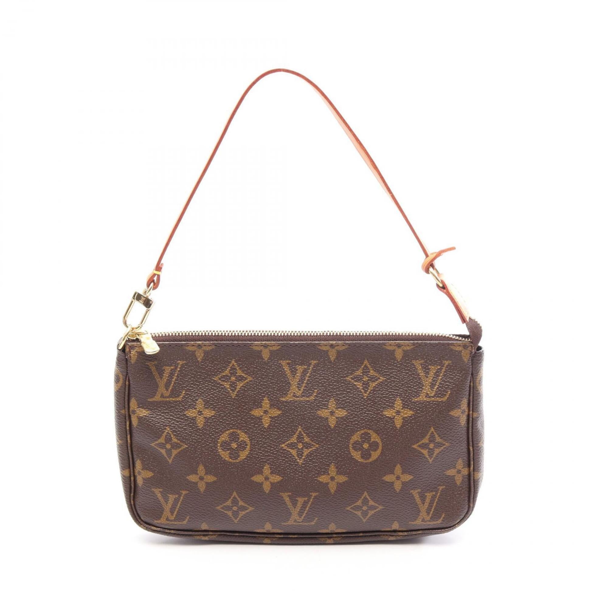 Louis Vuitton Brown Monogram Monogram Leather Handbag (Pre-Owned)