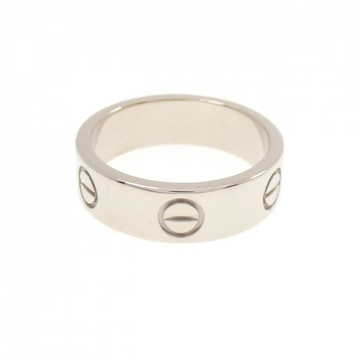 Cartier Love White Gold (18K) Band Ring (Pre-Owned)
