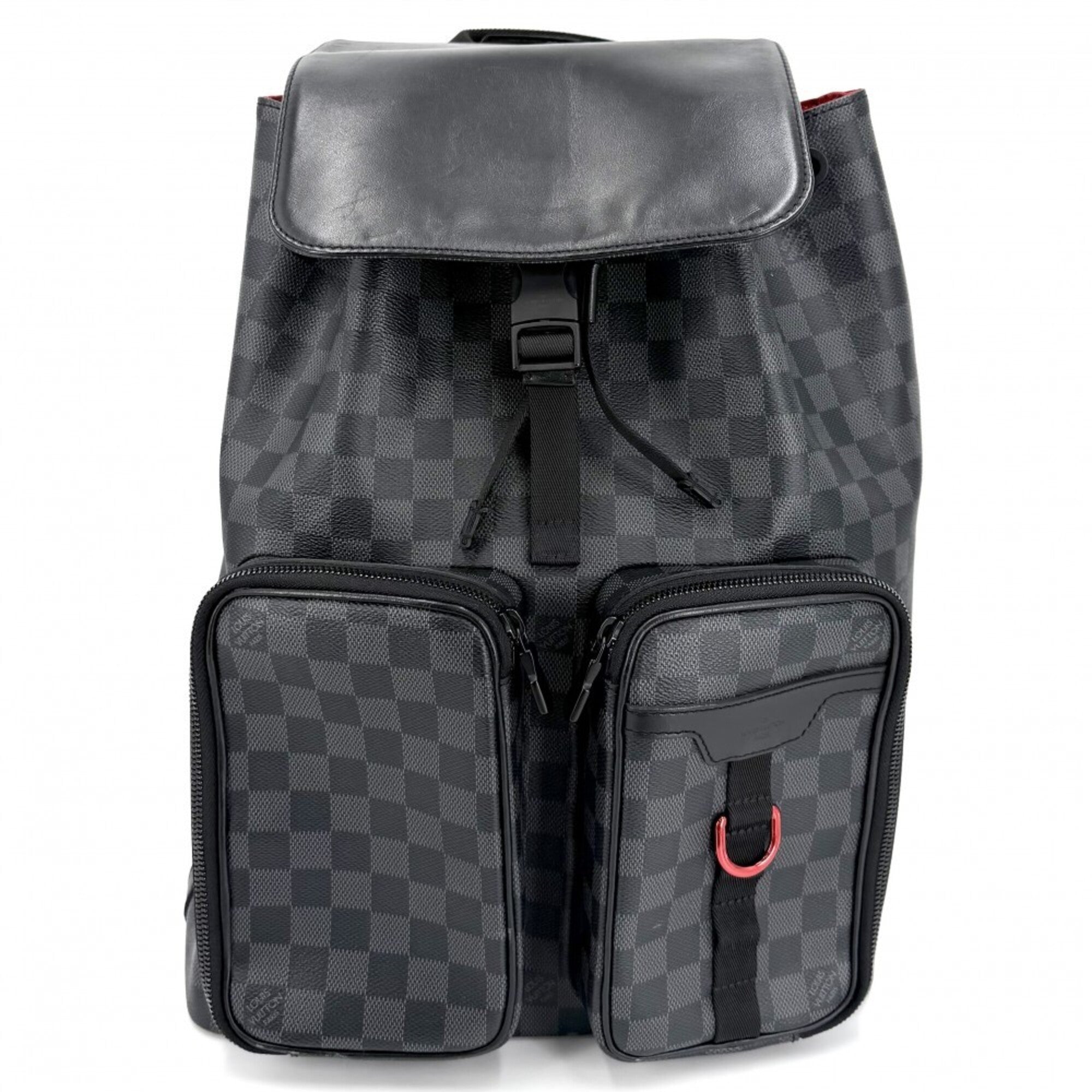 Louis Vuitton Black Damier Graphite Backpack (Pre-Owned)