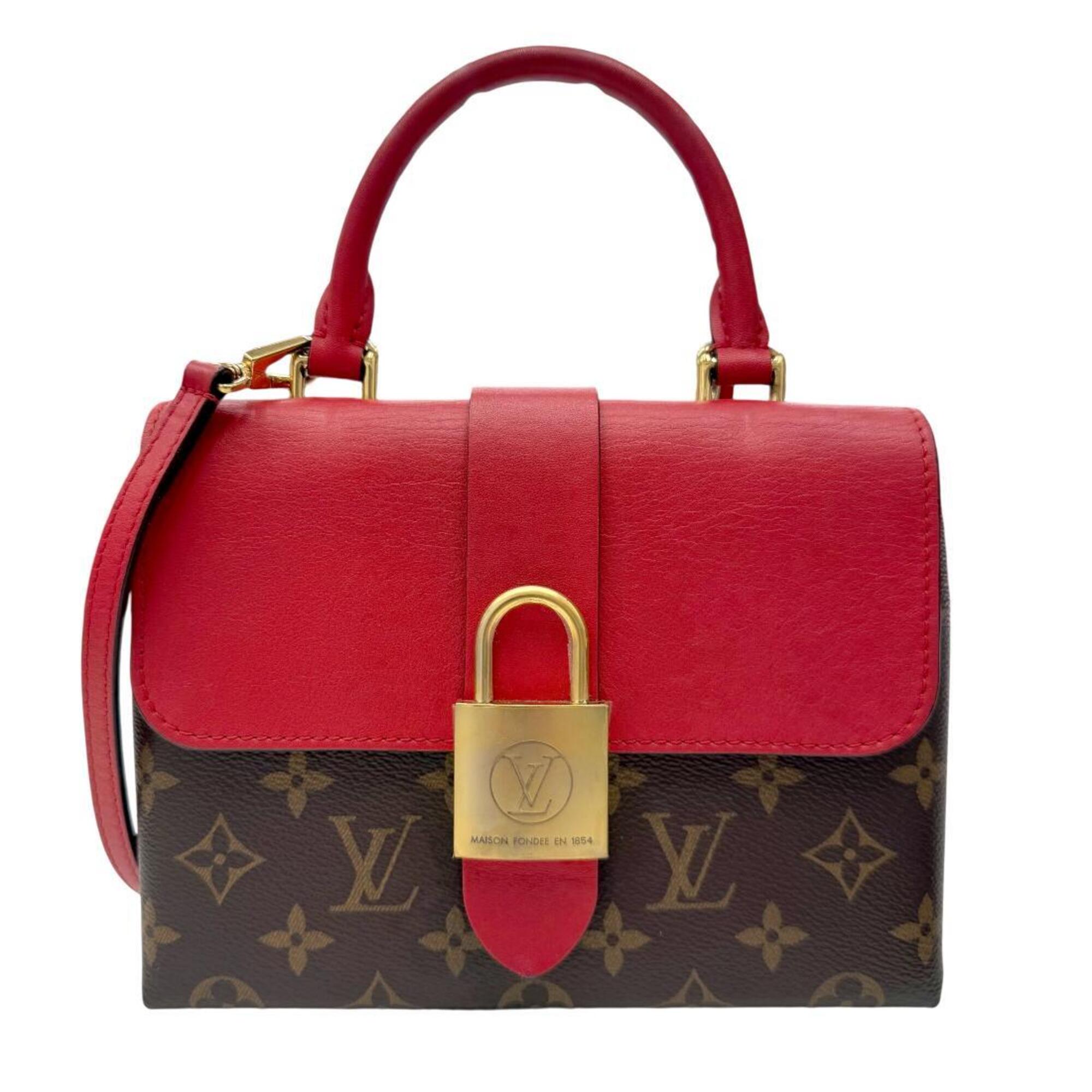 Louis Vuitton Monogram Brown Coquelicots Monogram Monogram Handbag Shoulder Bag (Pre-Owned)