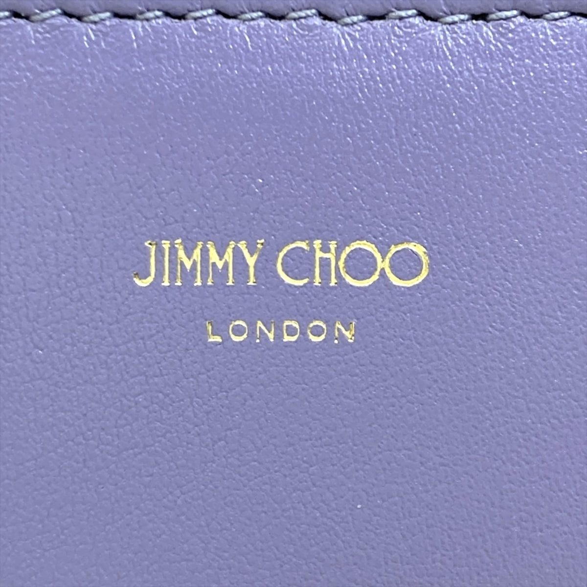 Jimmy Choo Purple Leather Shoulder Bag Tote Bag (Pre-Owned)