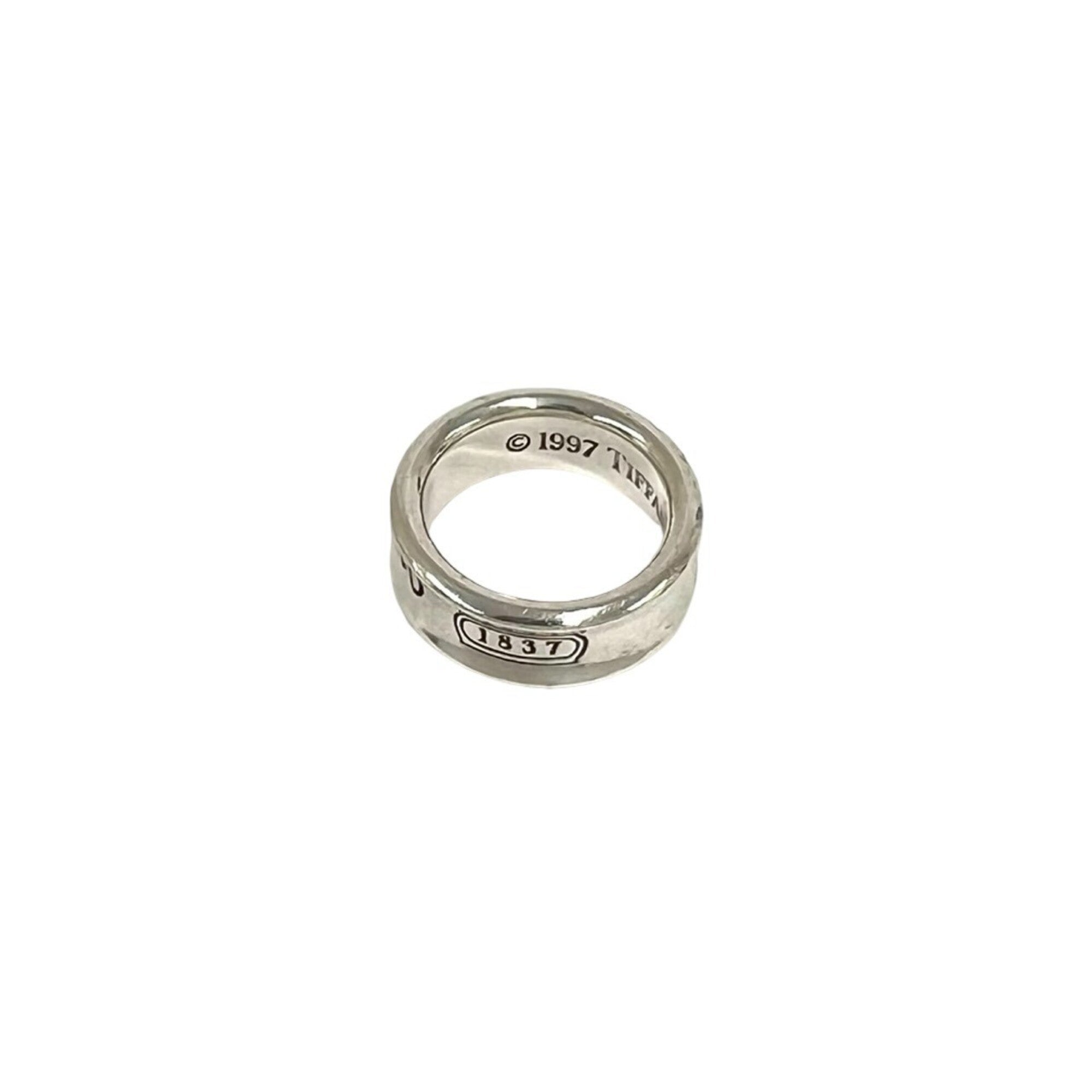 Tiffany Silver Silver 925 Band Ring (Pre-Owned)