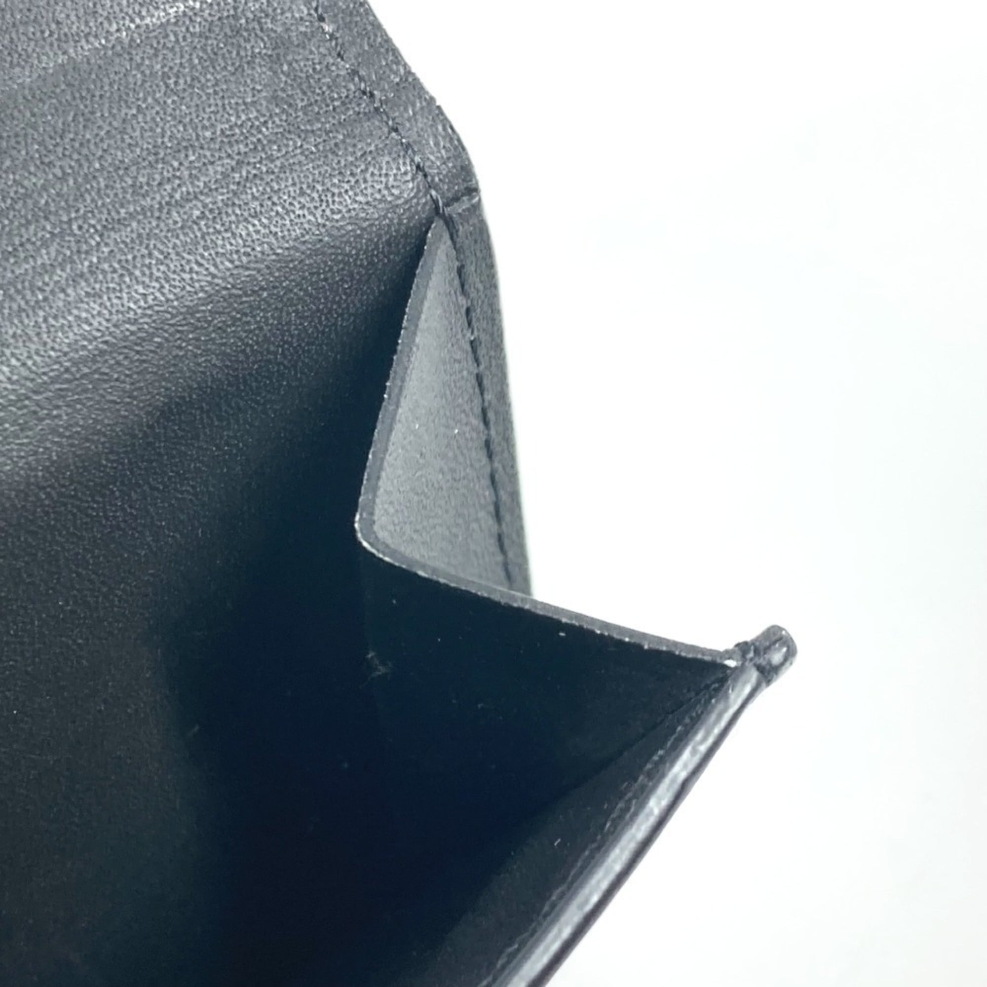 Louis Vuitton Monogram Shadow Black Noir Monogram Shadow Wallet (Tri-Fold) (Pre-Owned)